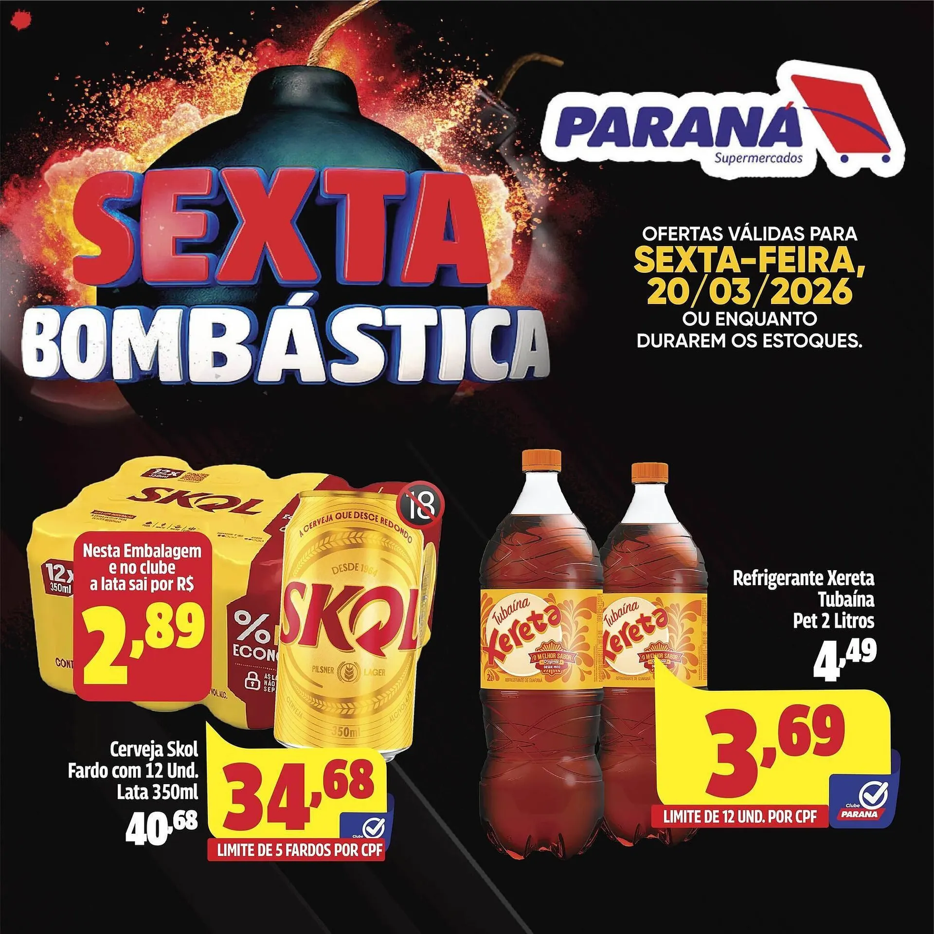 Encarte de Folheto Supermercado Paraná 20 de março até 20 de março 2026 - Pagina 3