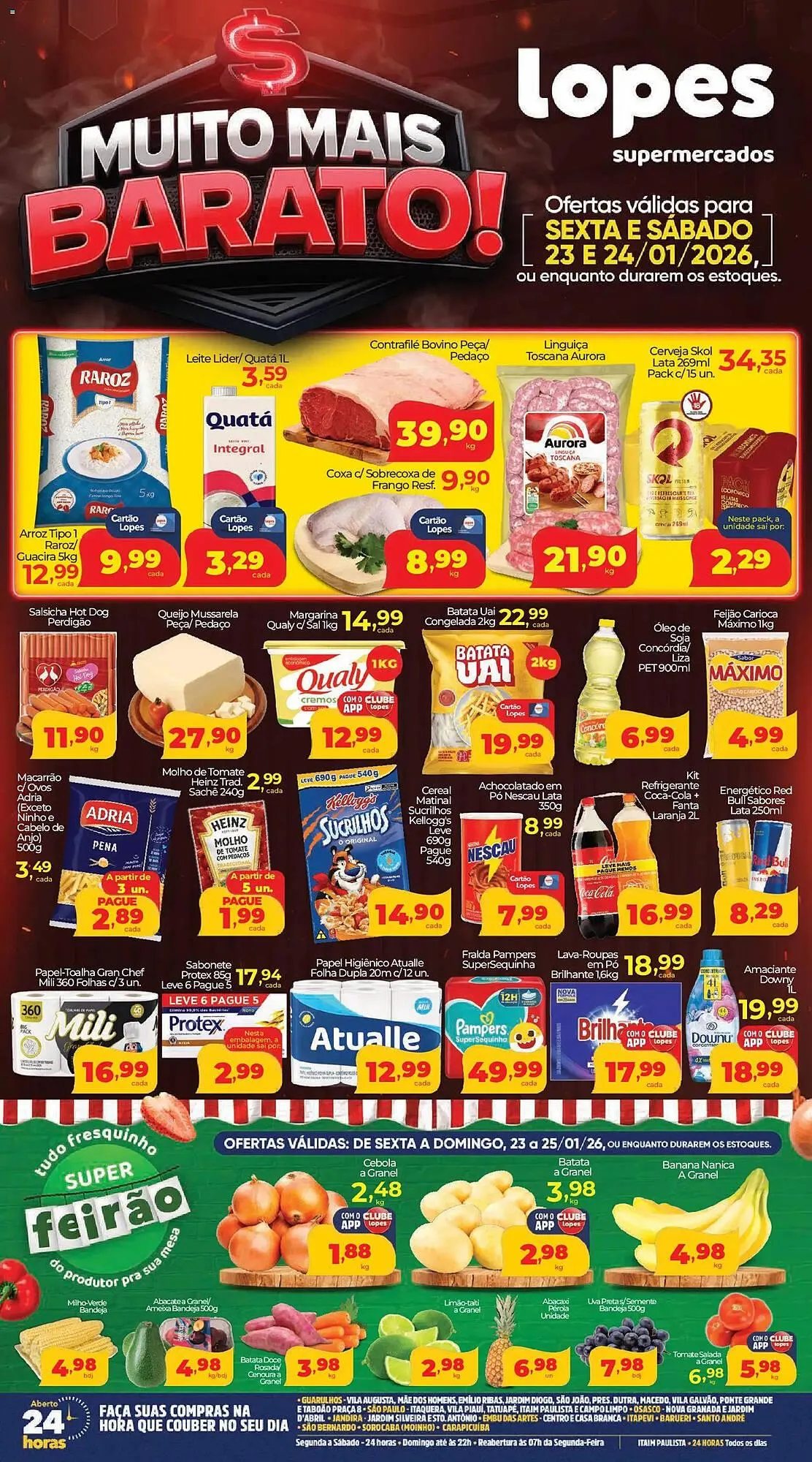 Folheto Lopes Supermercados - 1