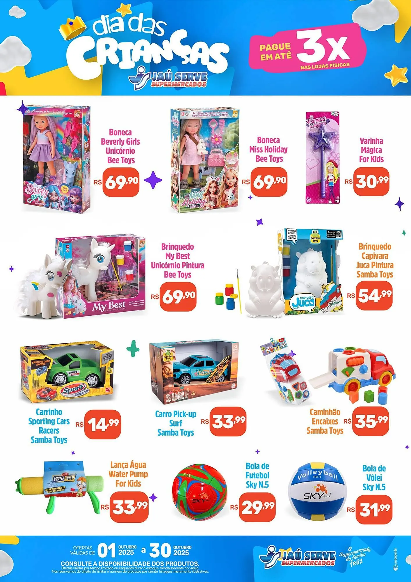Encarte de Catálogo Supermercados Jau Serve 7 de outubro até 30 de outubro 2025 - Pagina 2