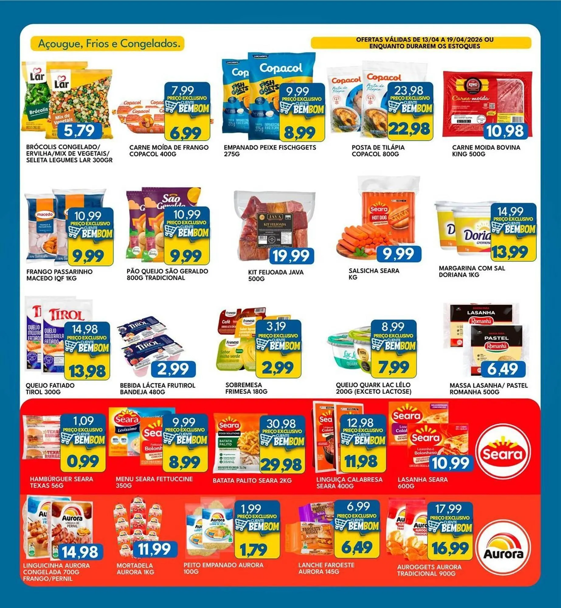 Encarte de Catálogo Rancho Bom Supermercados 13 de abril até 19 de abril 2026 - Pagina 5