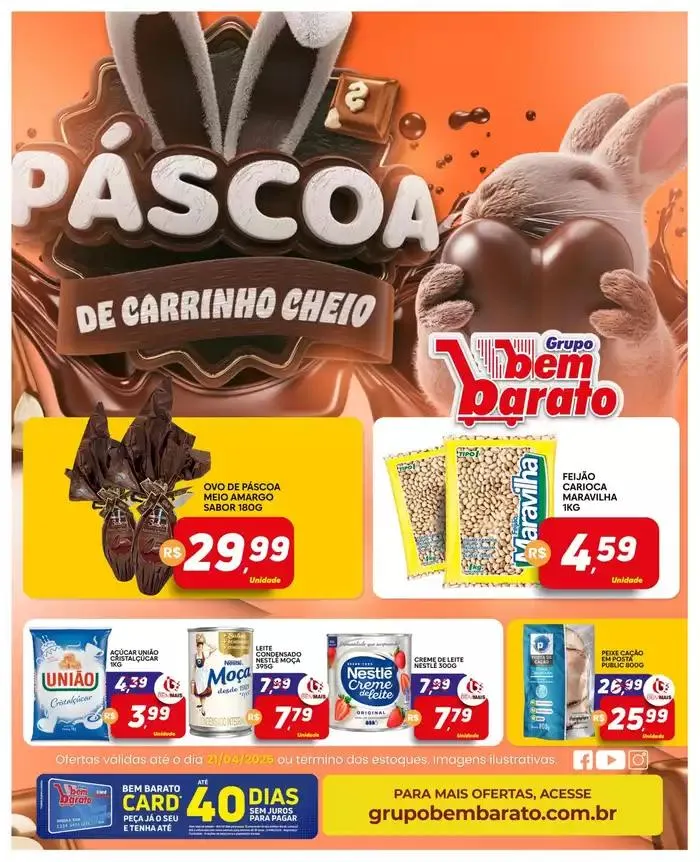 Encarte de Encarte Supermercado Bem Barato 15 de abril até 21 de abril 2025 - Pagina 4