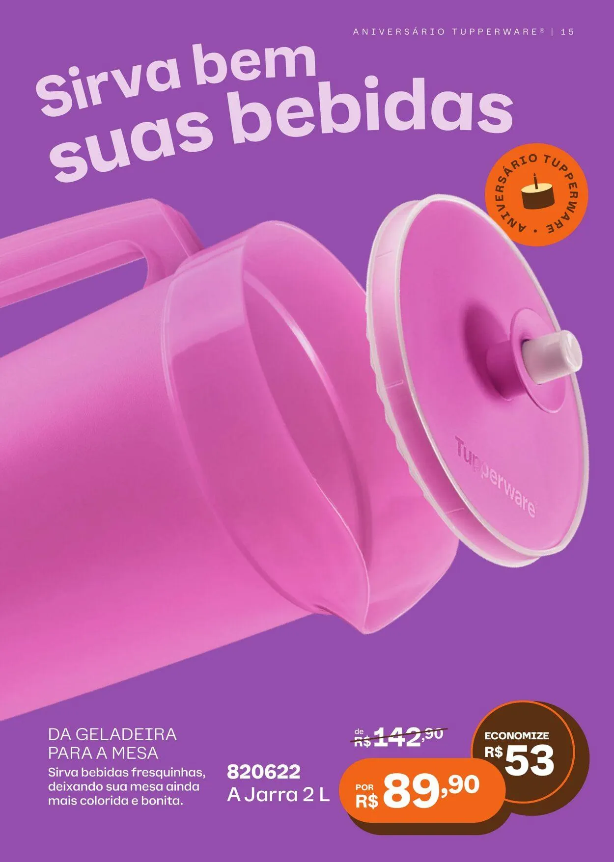 Encarte de Tupperware 1 de maio até 31 de maio 2025 - Pagina 15