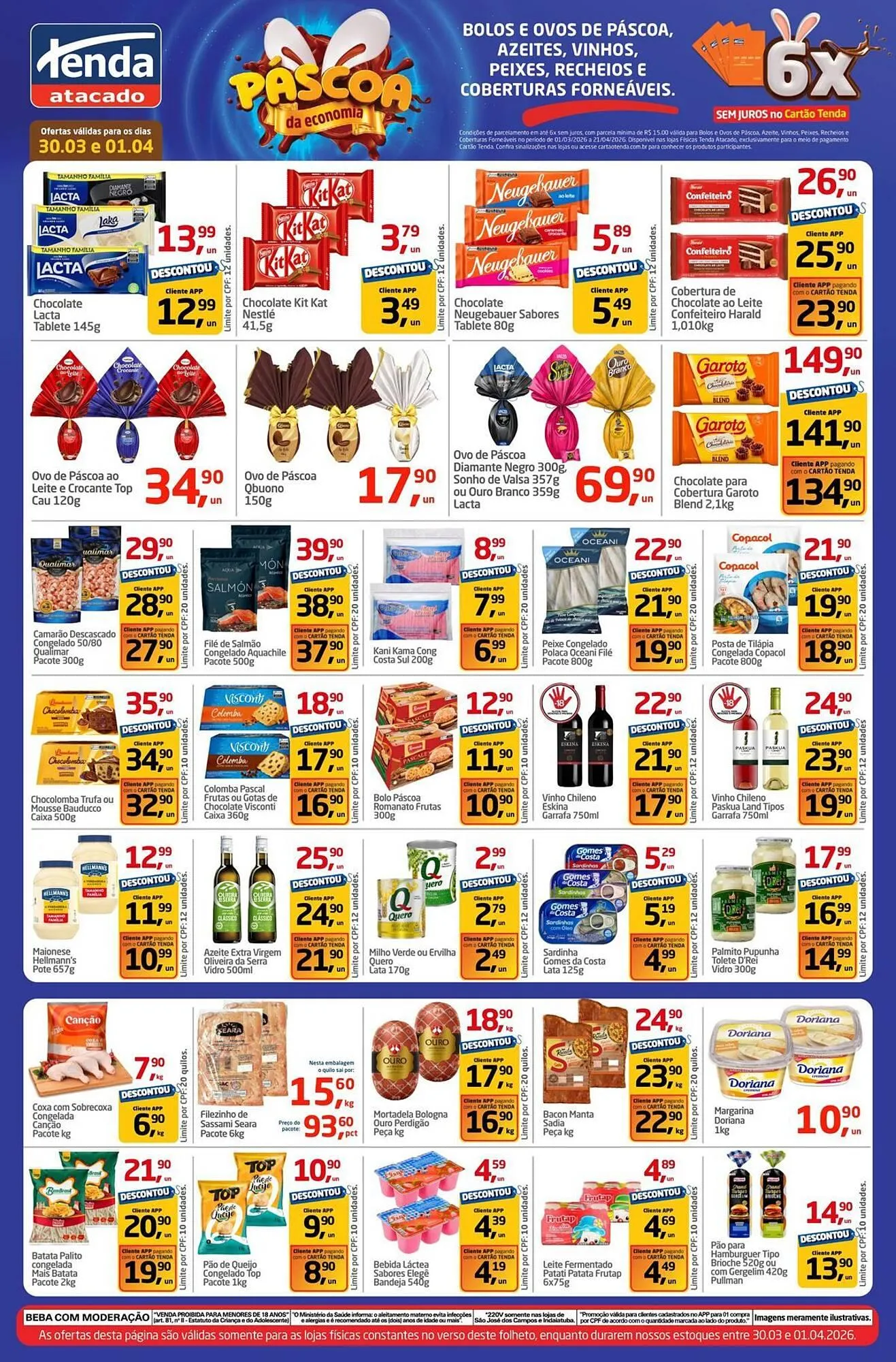 Encarte de Folheto Tenda Atacado 30 de março até 1 de abril 2026 - Pagina 2