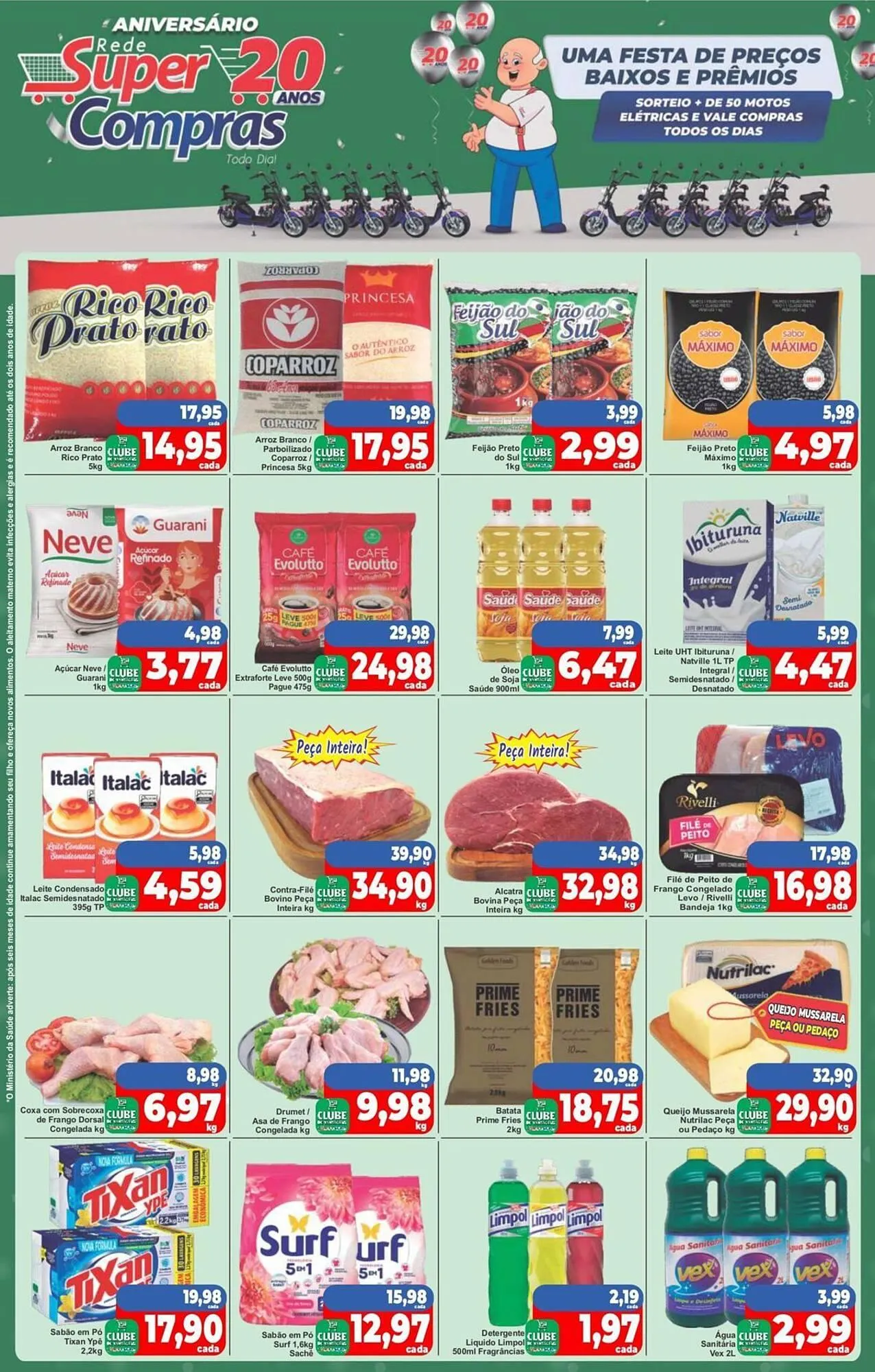 Encarte de Catálogo Rede Super Compras 4 de agosto até 7 de agosto 2025 - Pagina 1