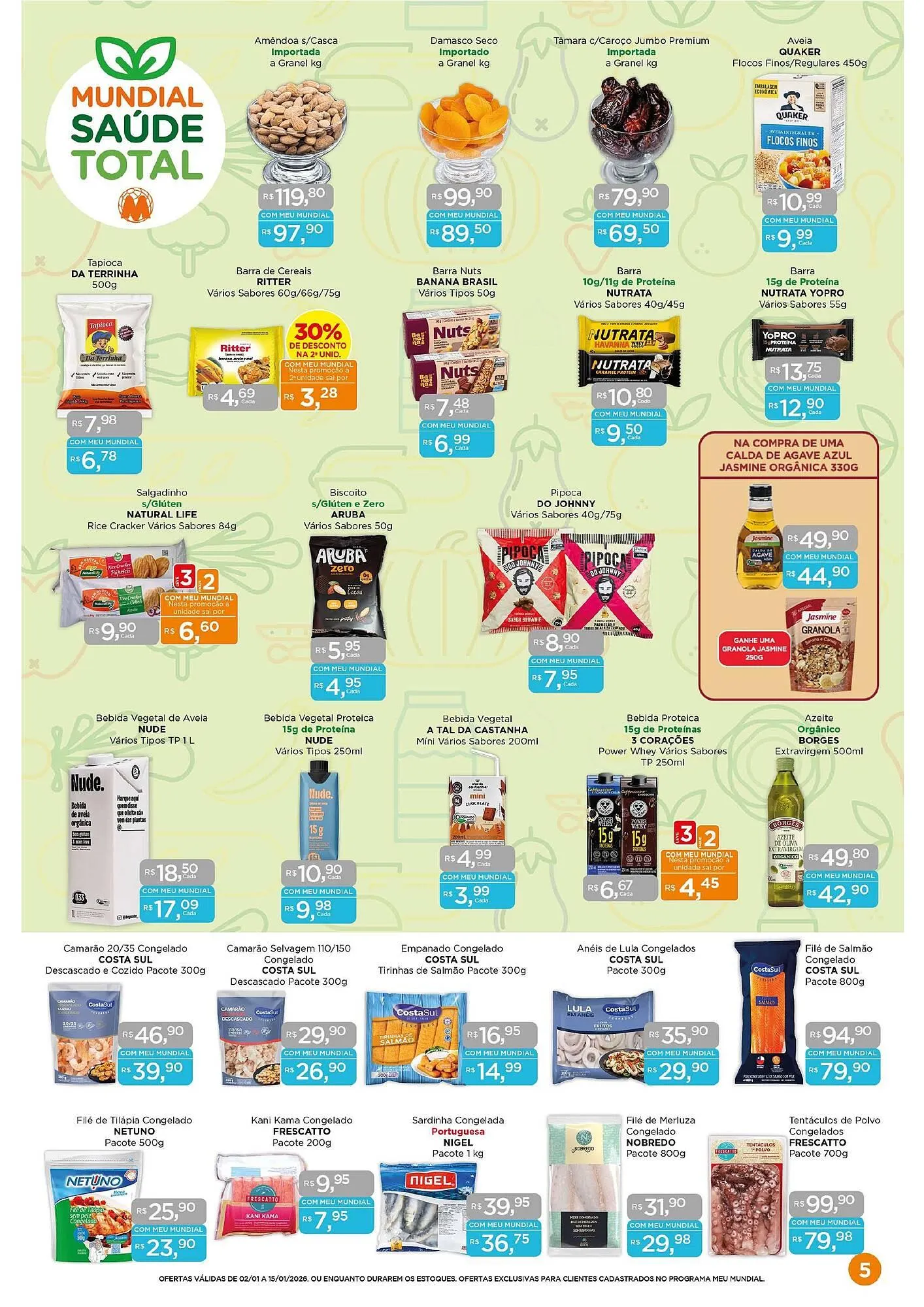 Encarte de Encarte Supermercados Mundial 2 de janeiro até 15 de janeiro 2026 - Pagina 5