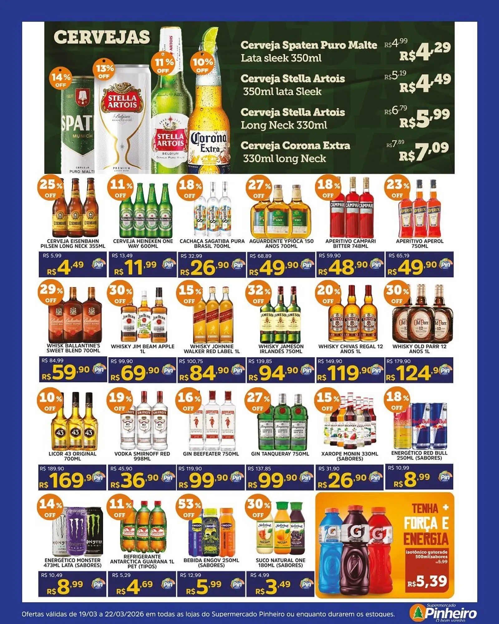 Encarte de Encarte Pinheiro Supermercado 19 de março até 22 de março 2026 - Pagina 3