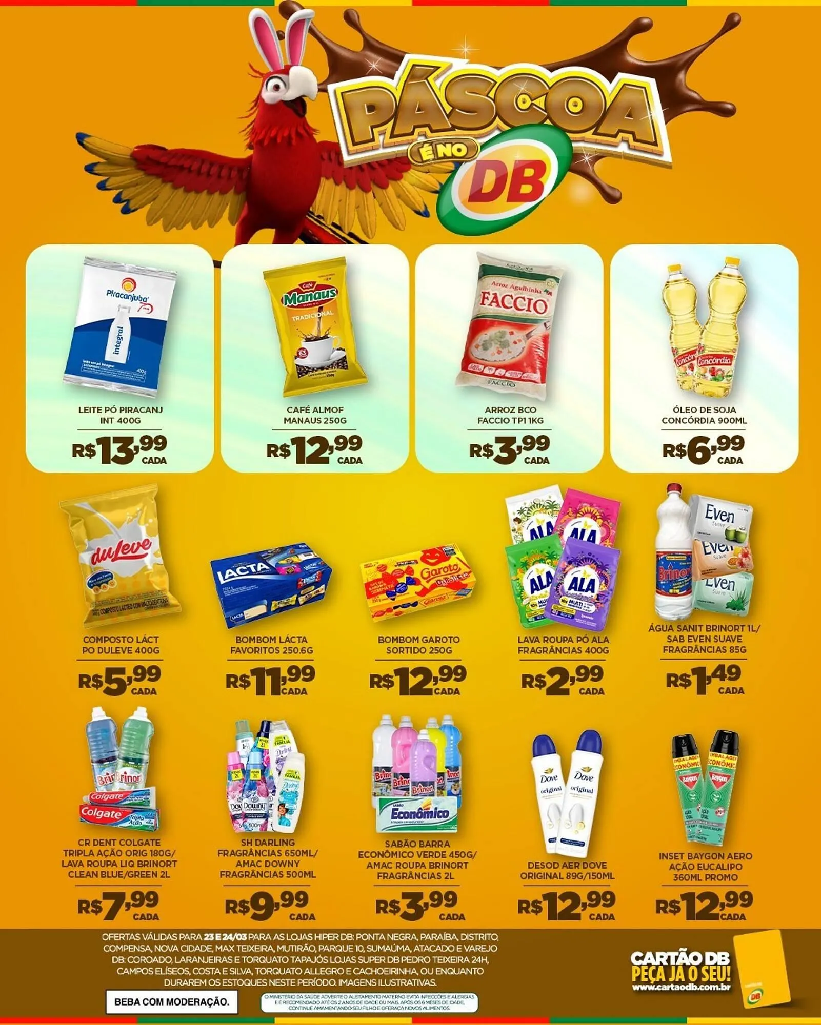 Encarte de Catálogo DB Supermercados 23 de março até 24 de março 2026 - Pagina 2