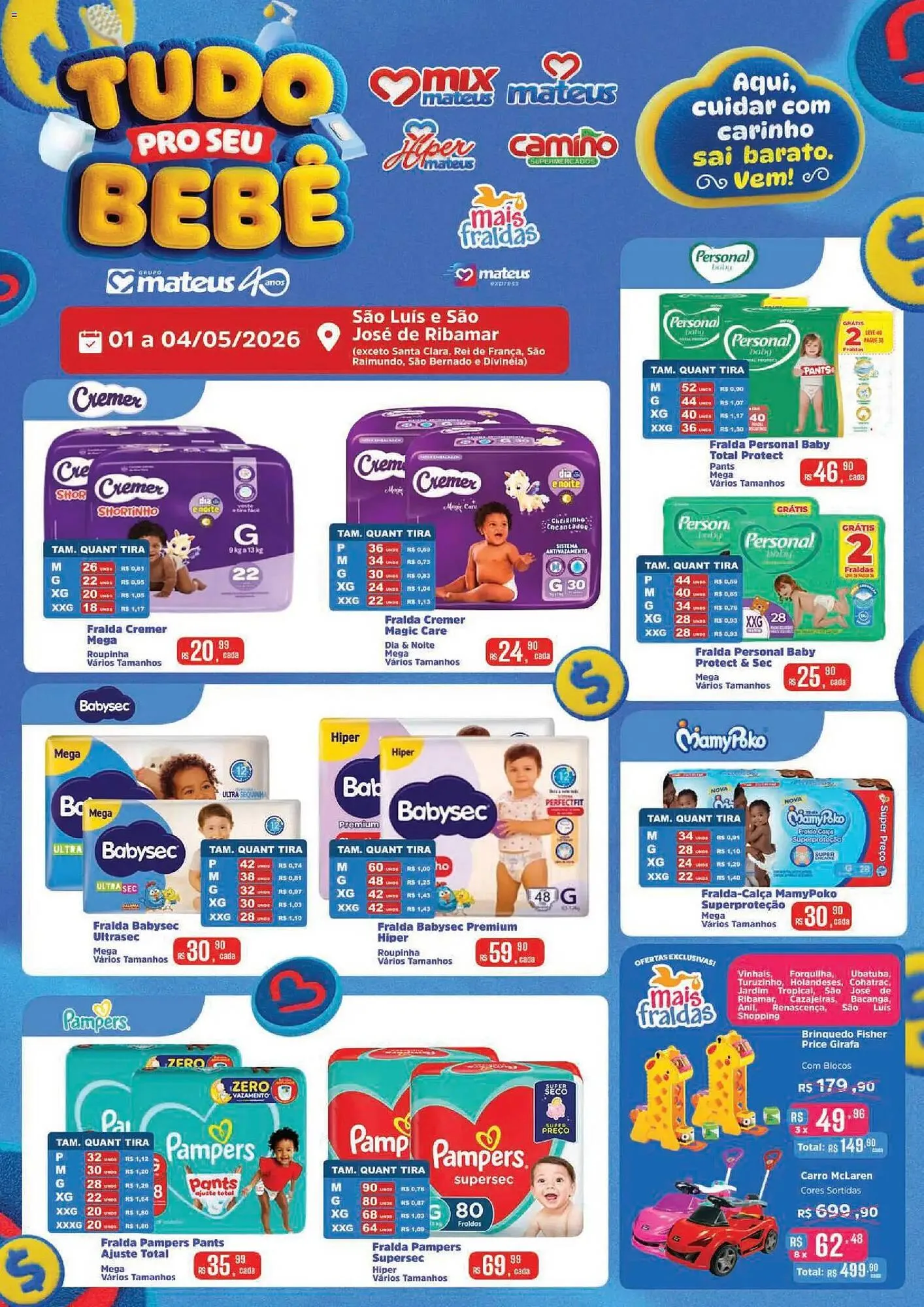 Encarte de Catálogo Supermercados Mateus 1 de maio até 4 de maio 2026 - Pagina 3