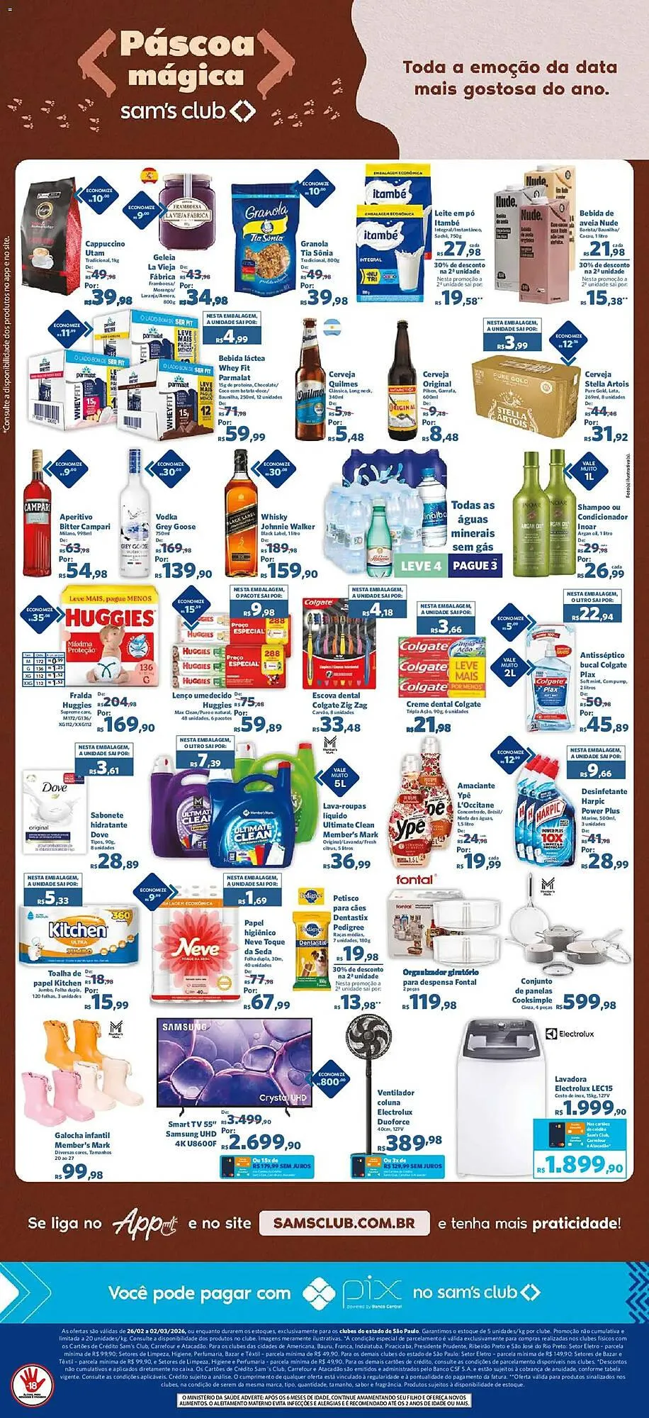 Encarte de Folheto Sam's Club 26 de fevereiro até 2 de março 2026 - Pagina 2
