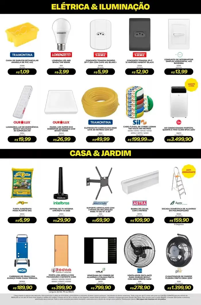 Encarte de Mês Black Friday Copafer 5 de novembro até 1 de dezembro 2024 - Pagina 7