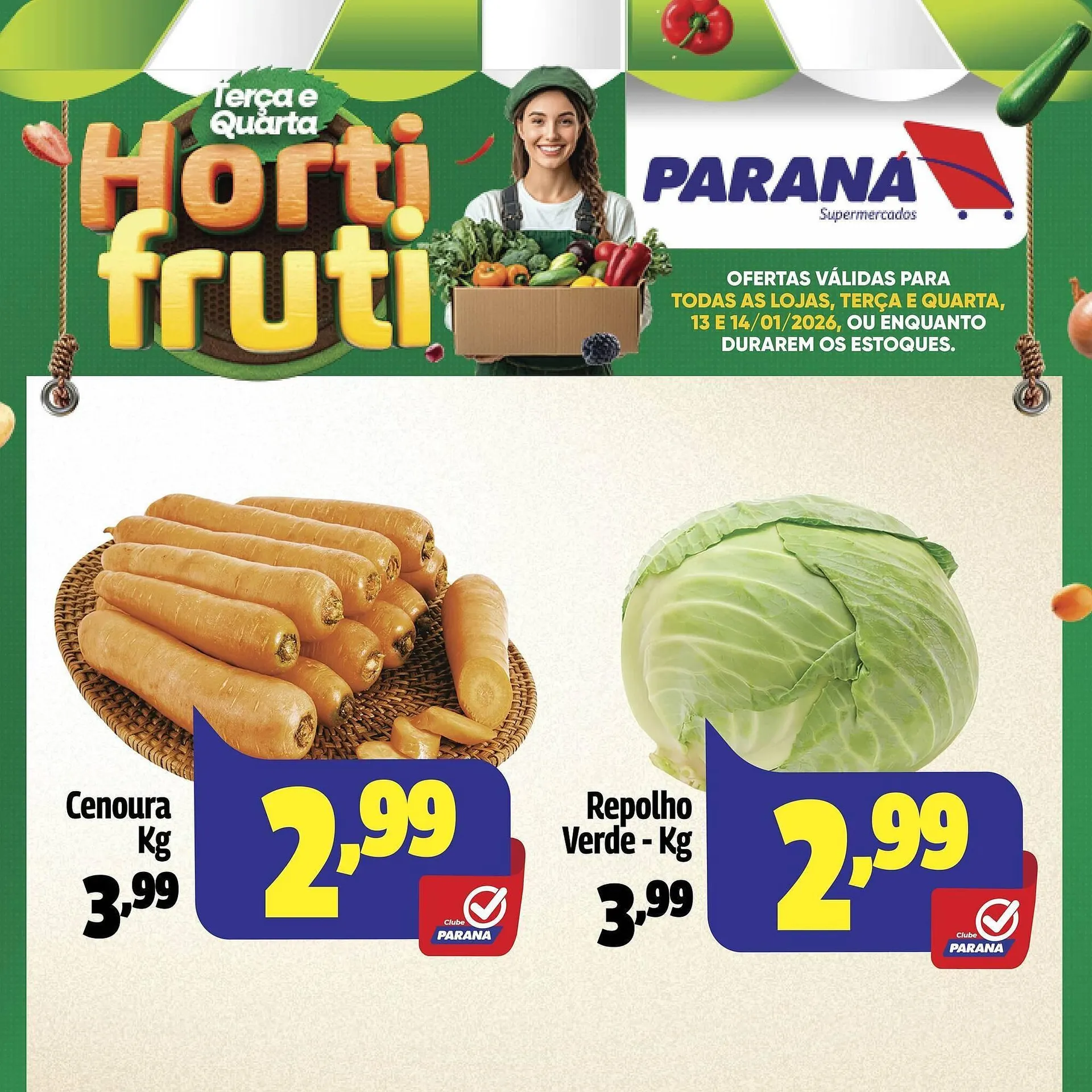 Encarte de Folheto Supermercado Paraná 13 de janeiro até 14 de janeiro 2026 - Pagina 3