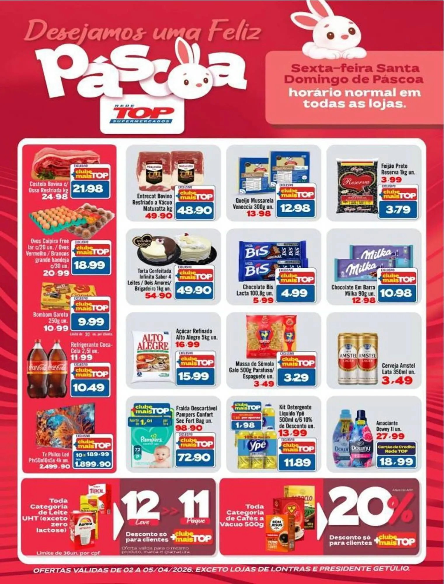 Encarte de Encarte Rede Top 2 de abril até 5 de abril 2026 - Pagina 1