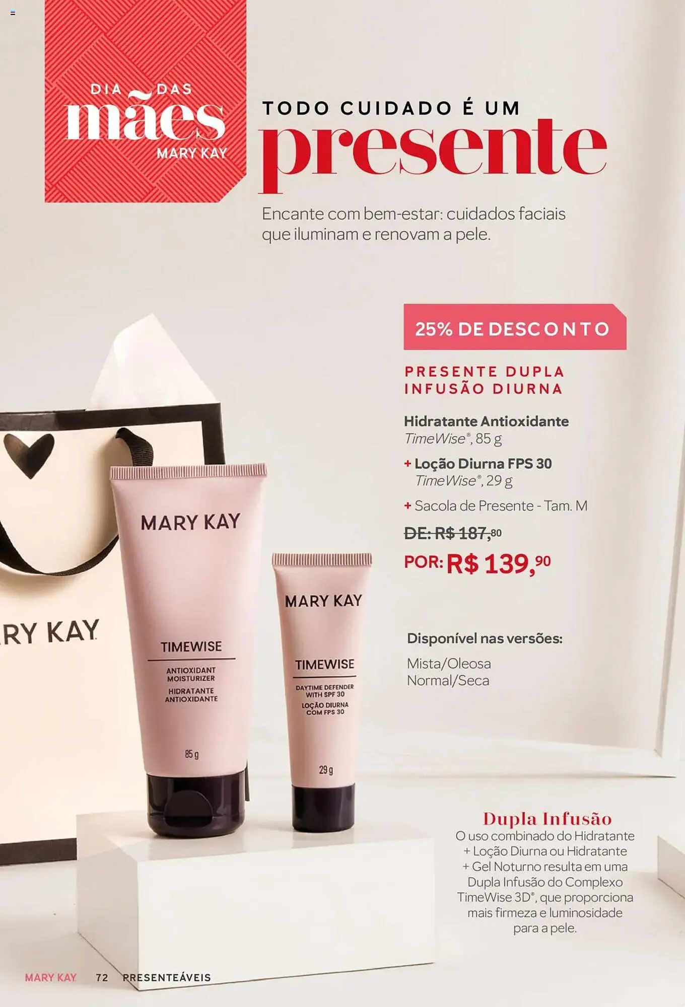 Encarte de Catálogo Mary Kay 1 de abril até 30 de abril 2025 - Pagina 72