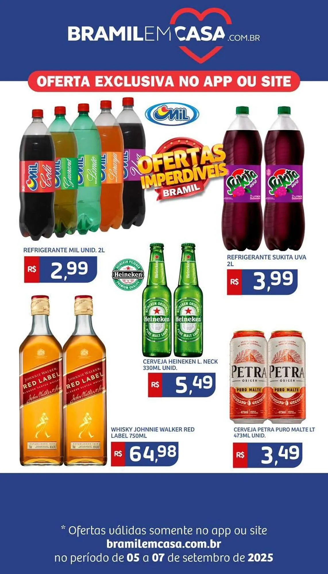 Encarte de Encarte Bramil Supermercados 5 de setembro até 7 de setembro 2025 - Pagina 2