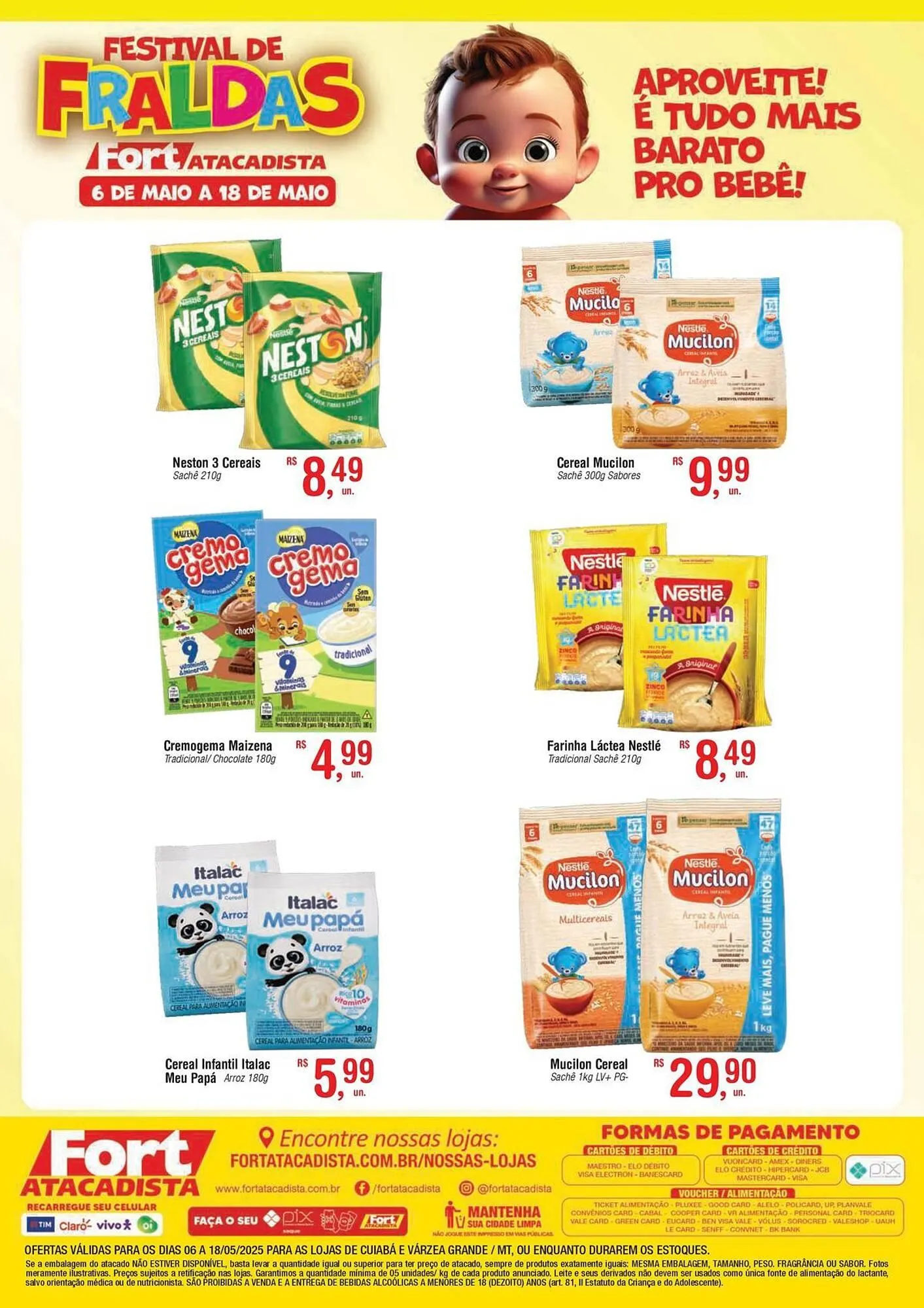 Encarte de Catálogo Fort Atacadista 13 de maio até 18 de maio 2025 - Pagina 8