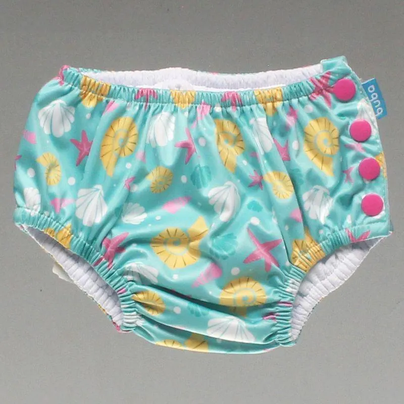 Biquíni De Banho Reutilizável - Conchas