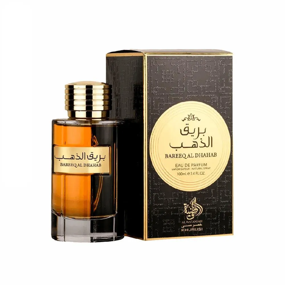 Bareeq Al Dhahab Al Wataniah Eau De Parfum Perfume Masculino 100 Ml