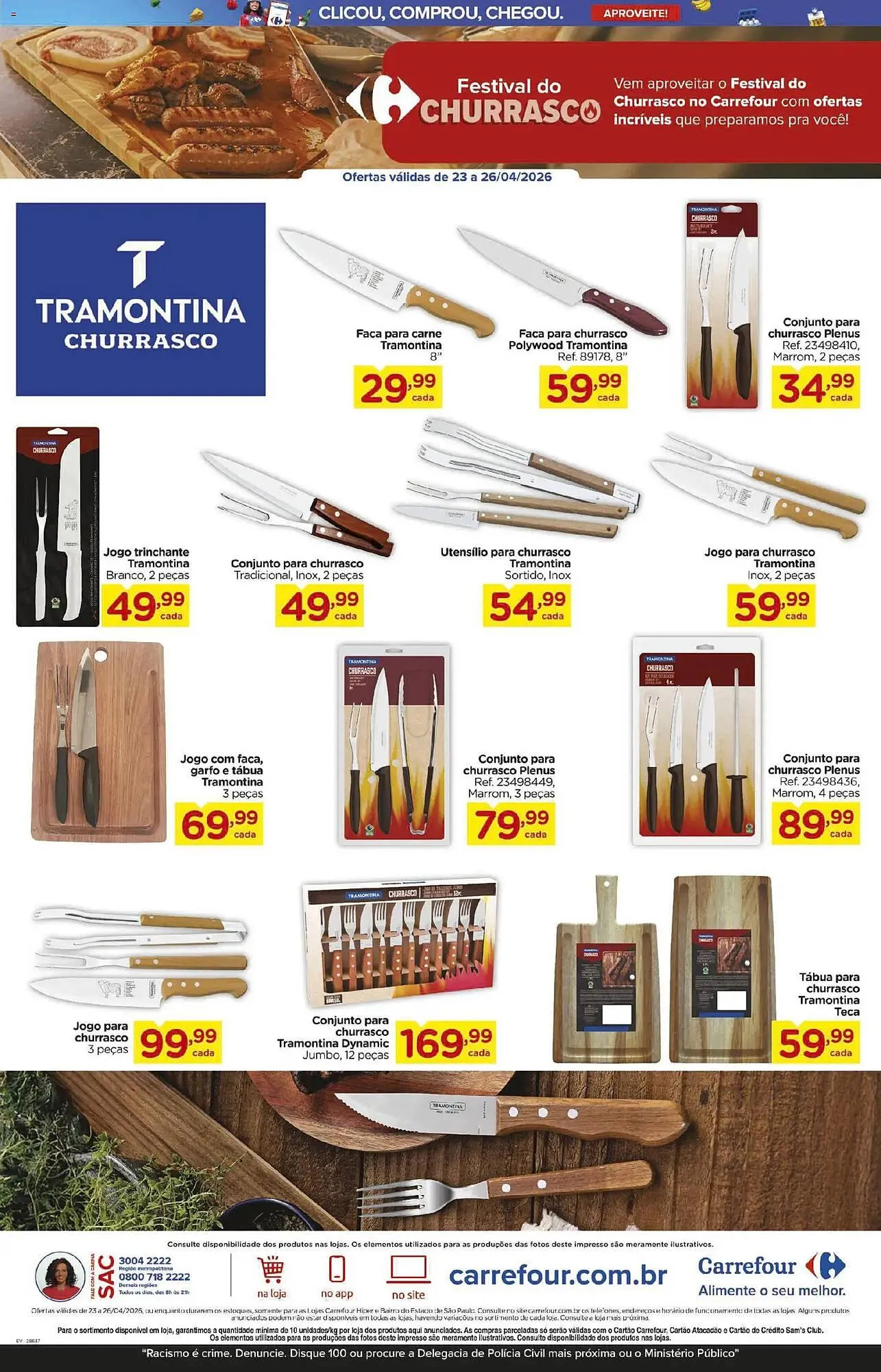 Encarte de Folheto Carrefour 23 de abril até 26 de abril 2026 - Pagina 4