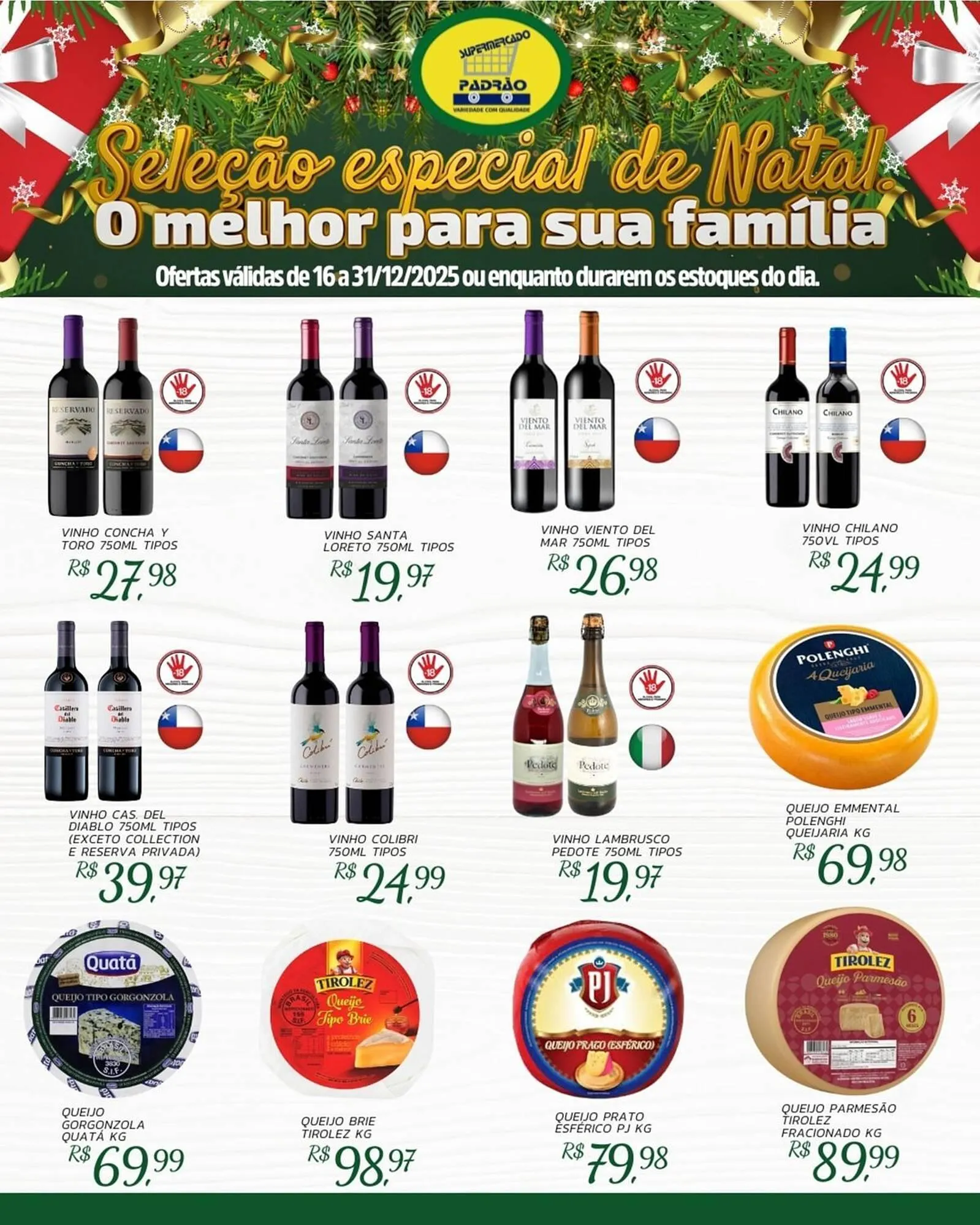 Encarte de Folheto Supermercado Padrão 16 de dezembro até 31 de dezembro 2025 - Pagina 2