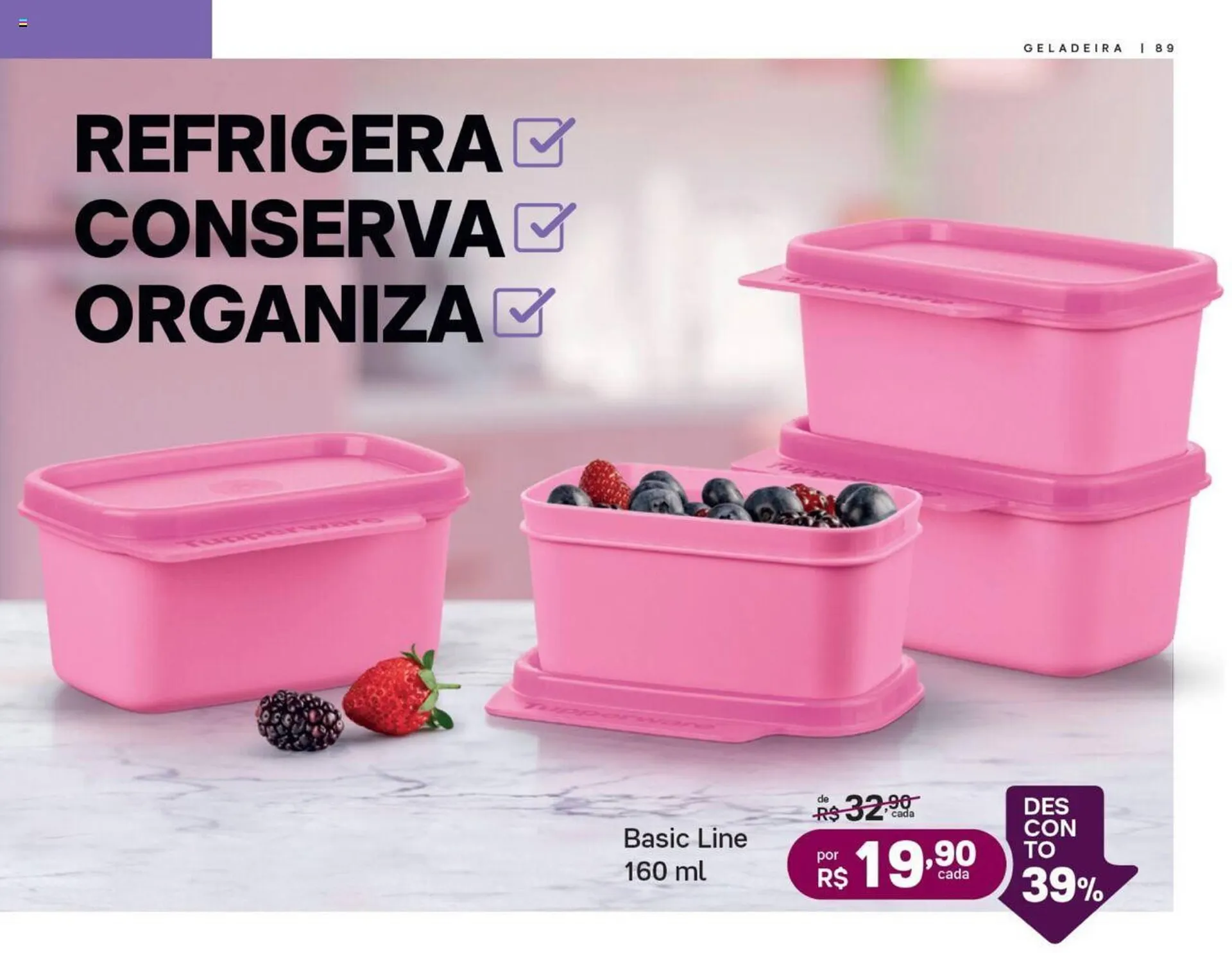 Encarte de Catálogo Tupperware 1 de janeiro até 31 de janeiro 2024 - Pagina 90