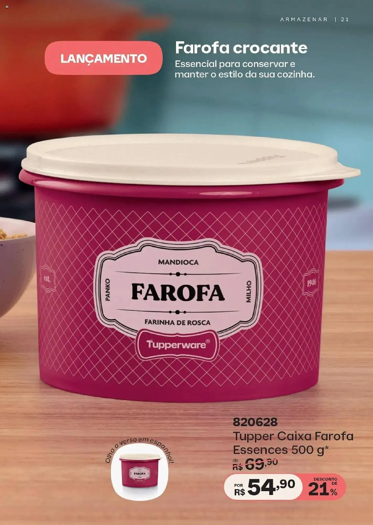 Encarte de Catálogo Tupperware 16 de junho até 14 de agosto 2025 - Pagina 21