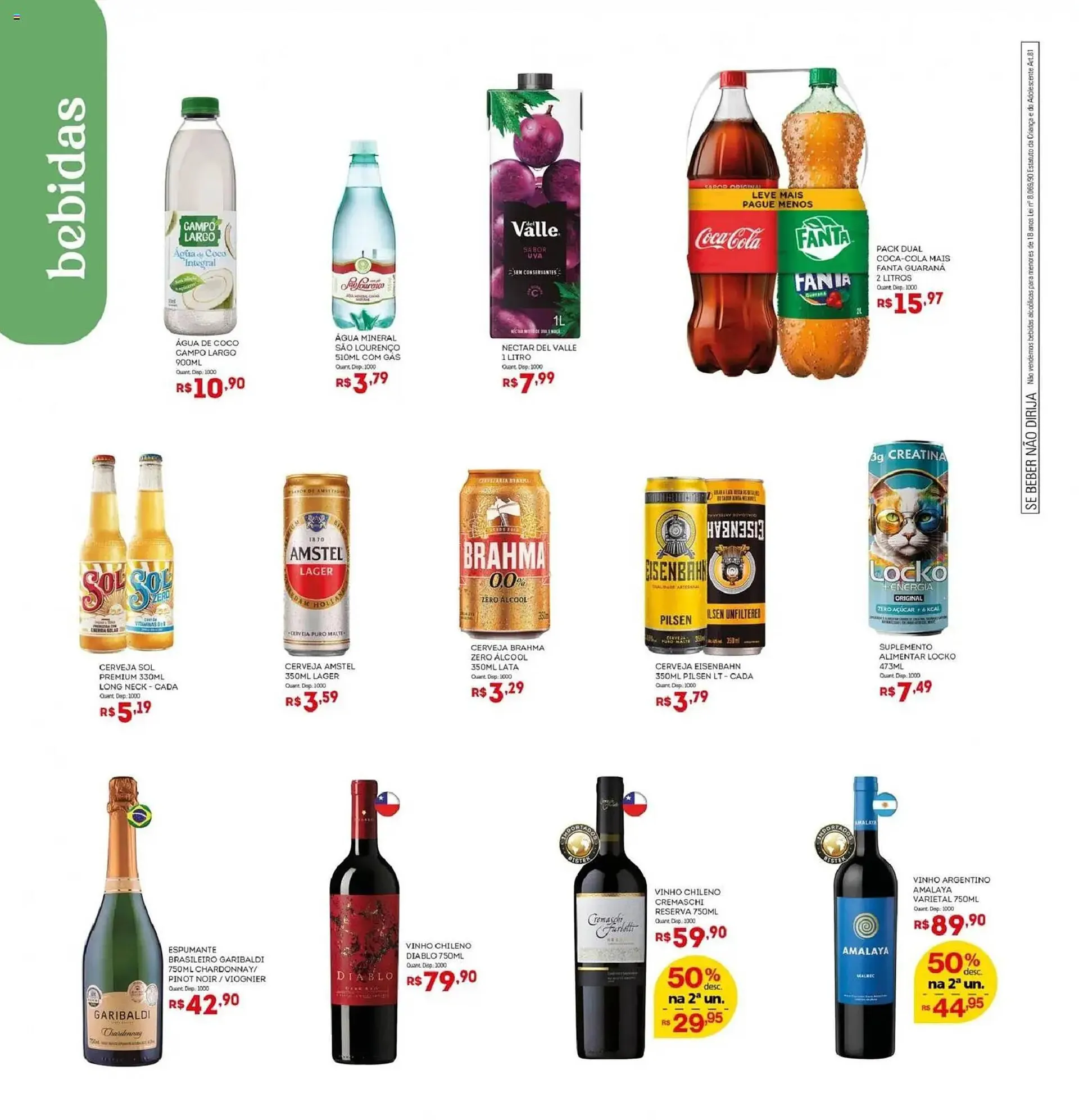 Encarte de Encarte Bistek Supermercados 8 de abril até 22 de abril 2026 - Pagina 6