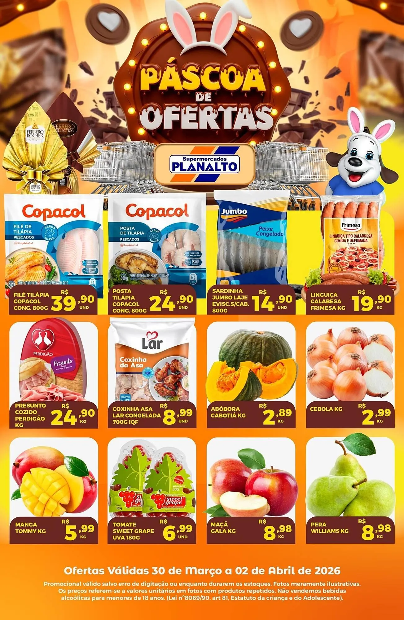 Encarte de Catálogo Supermercados Planalto 30 de março até 2 de abril 2026 - Pagina 3