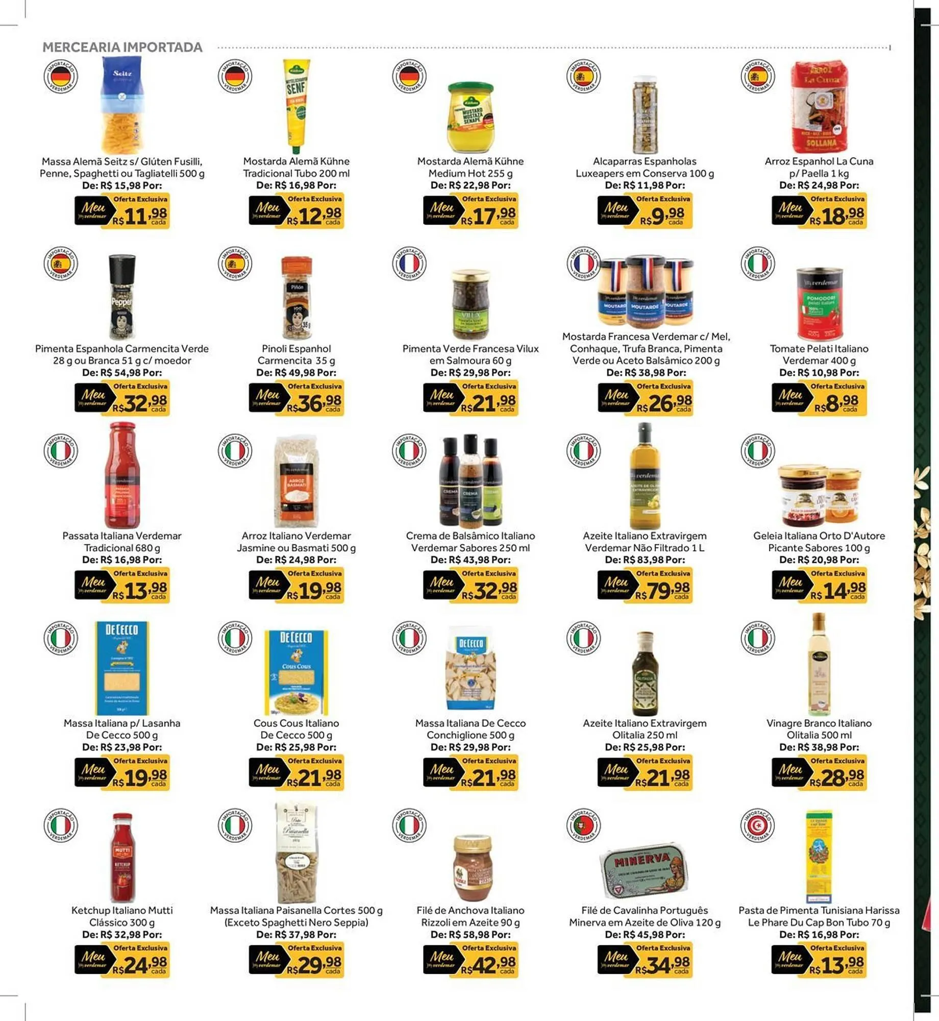 Encarte de Catálogo Verdemar Supermercado 3 de dezembro até 3 de janeiro 2026 - Pagina 22
