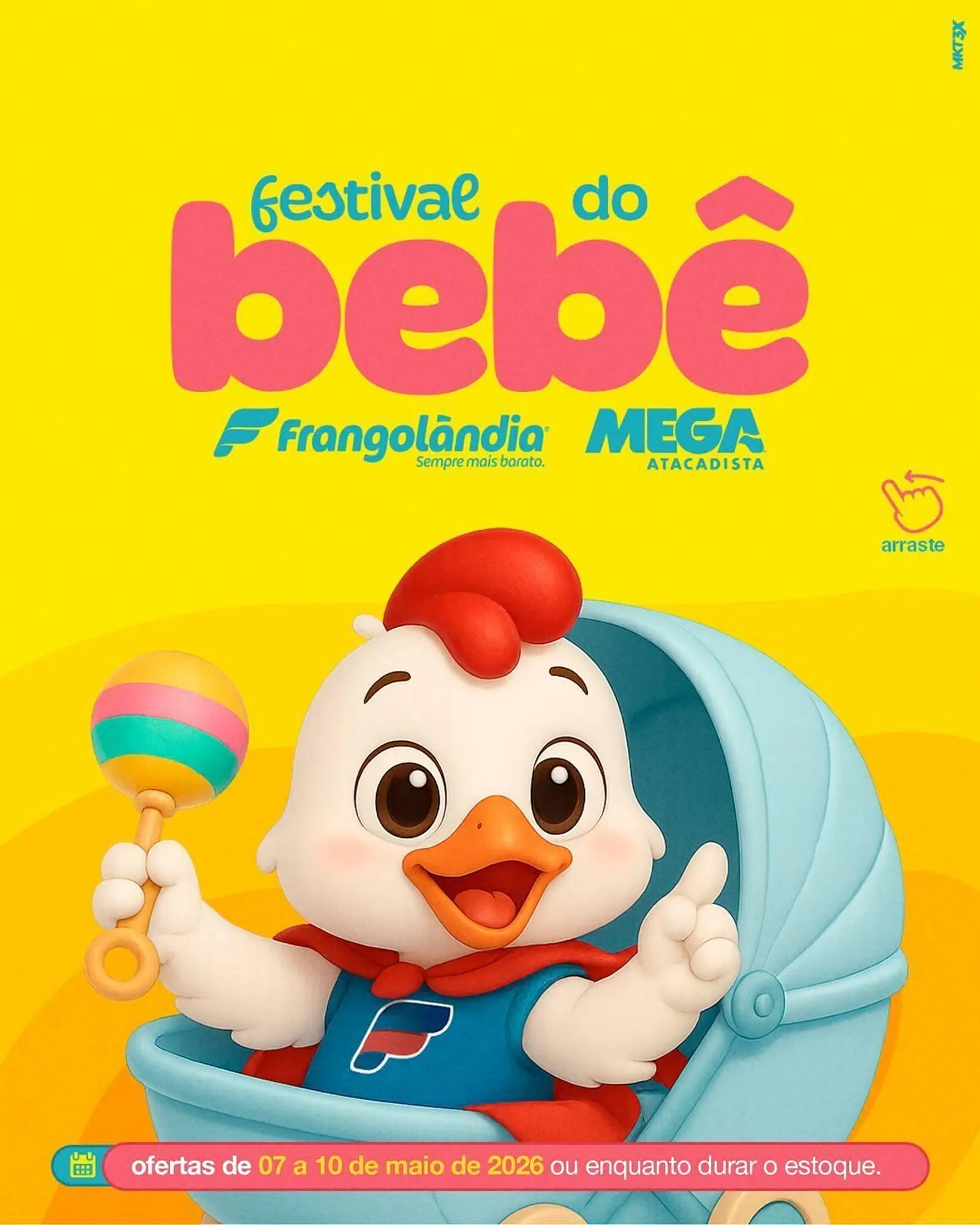 Encarte de Encarte Frangolândia 7 de maio até 10 de maio 2026 - Pagina 1
