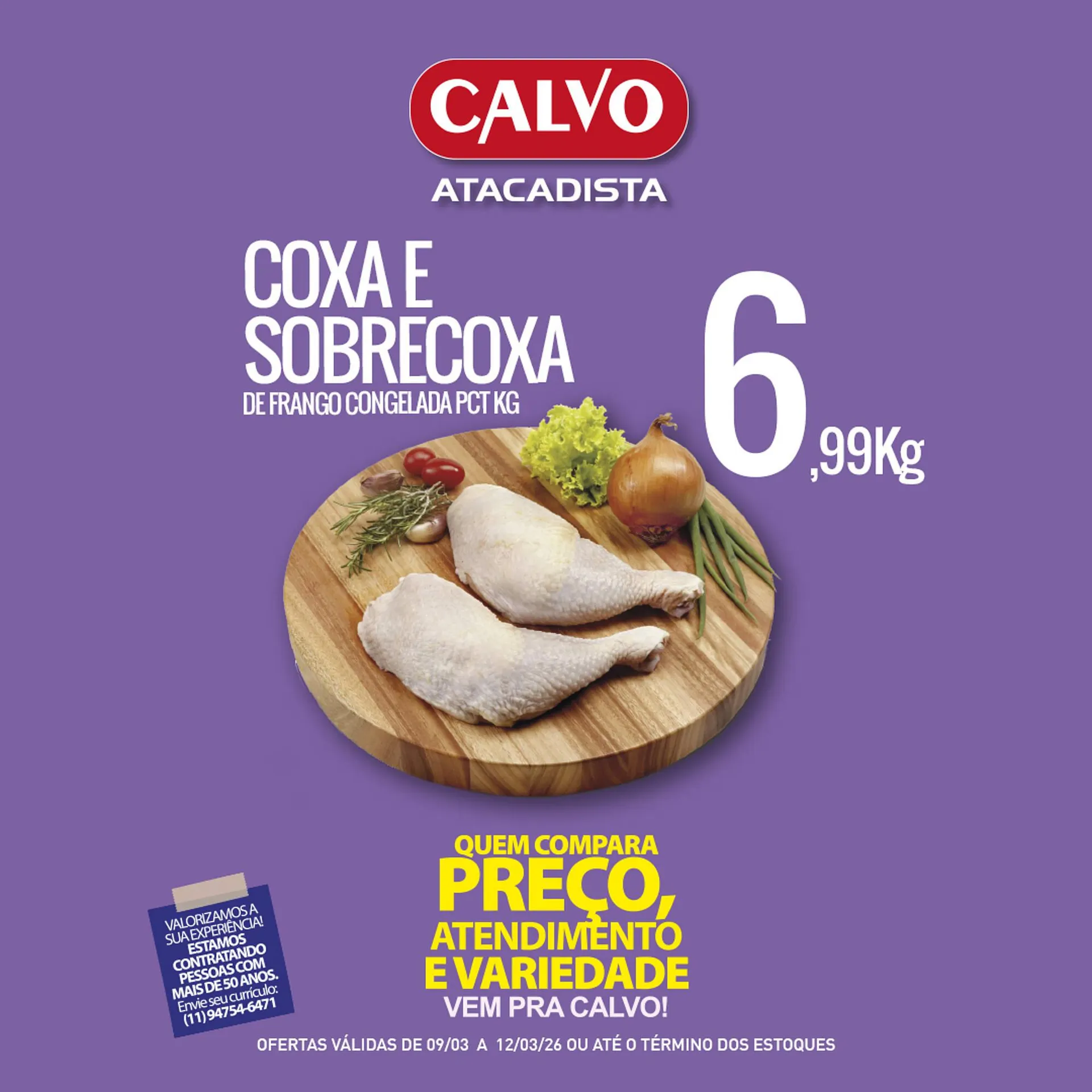 Folheto Calvo Atacadista - 1