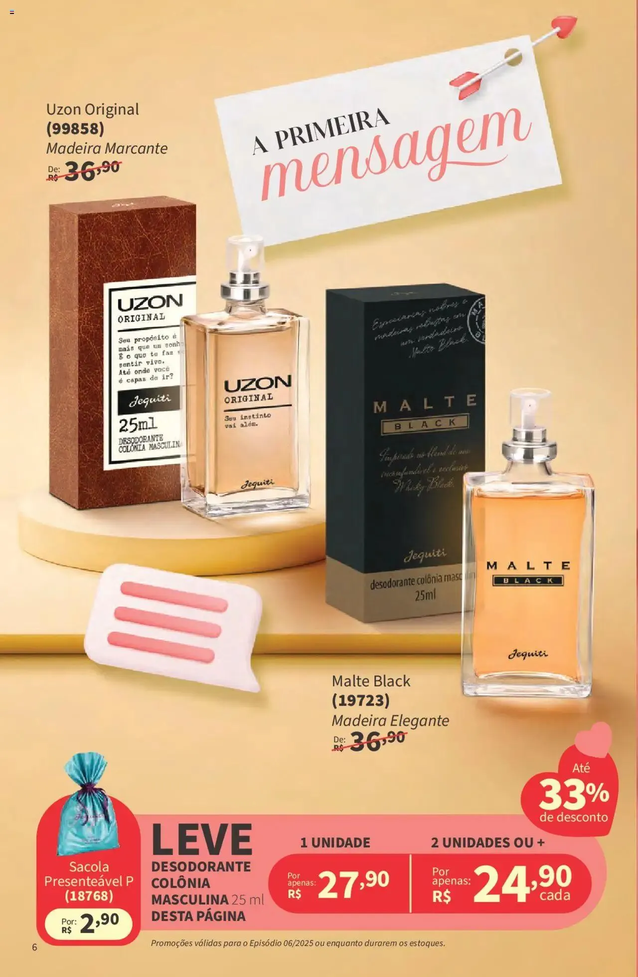 Encarte de Jequiti - Revista 06/2025 21 de abril até 16 de maio 2025 - Pagina 6