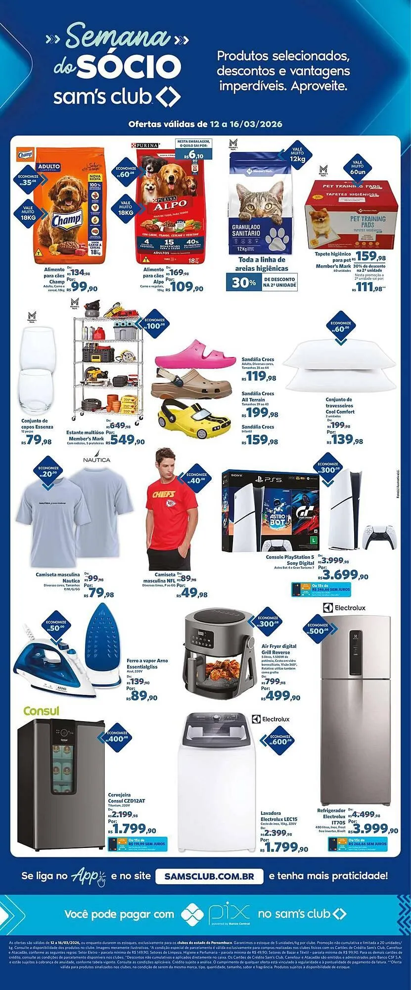 Encarte de Folheto Sam's Club 12 de março até 16 de março 2026 - Pagina 3