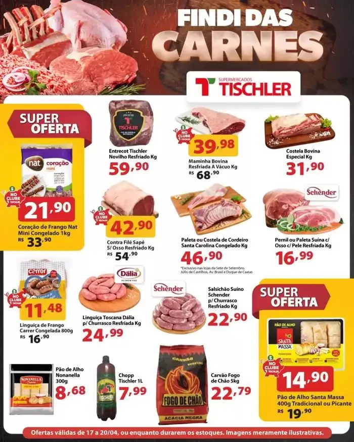 Encarte de Encarte Supermercados Tischler 17 de abril até 27 de abril 2025 - Pagina 4