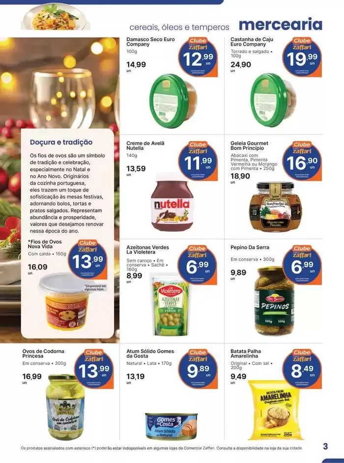 Encarte de Encarte Comercial Zaffari 6 de dezembro até 15 de dezembro 2024 - Pagina 3