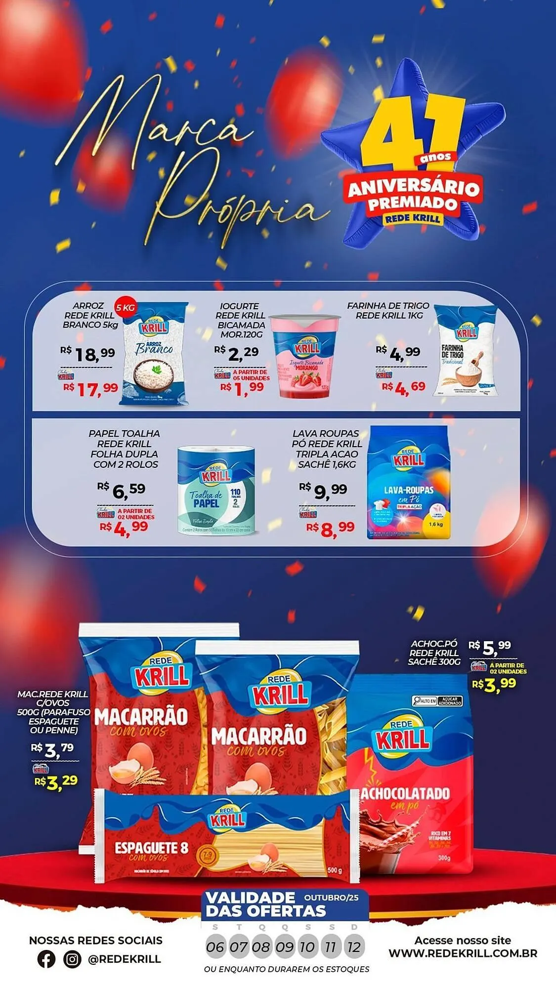 Encarte de Folheto Rede Krill 7 de outubro até 12 de outubro 2025 - Pagina 2