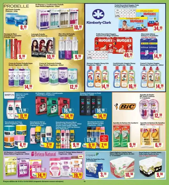 Encarte de Encarte Rede Supermarket 12 de março até 13 de março 2025 - Pagina 14