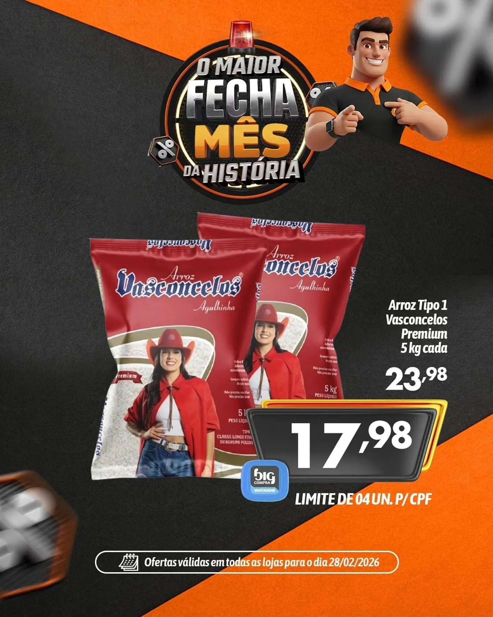 Encarte de Catálogo Supermercados Big Compra 28 de fevereiro até 28 de fevereiro 2026 - Pagina 1