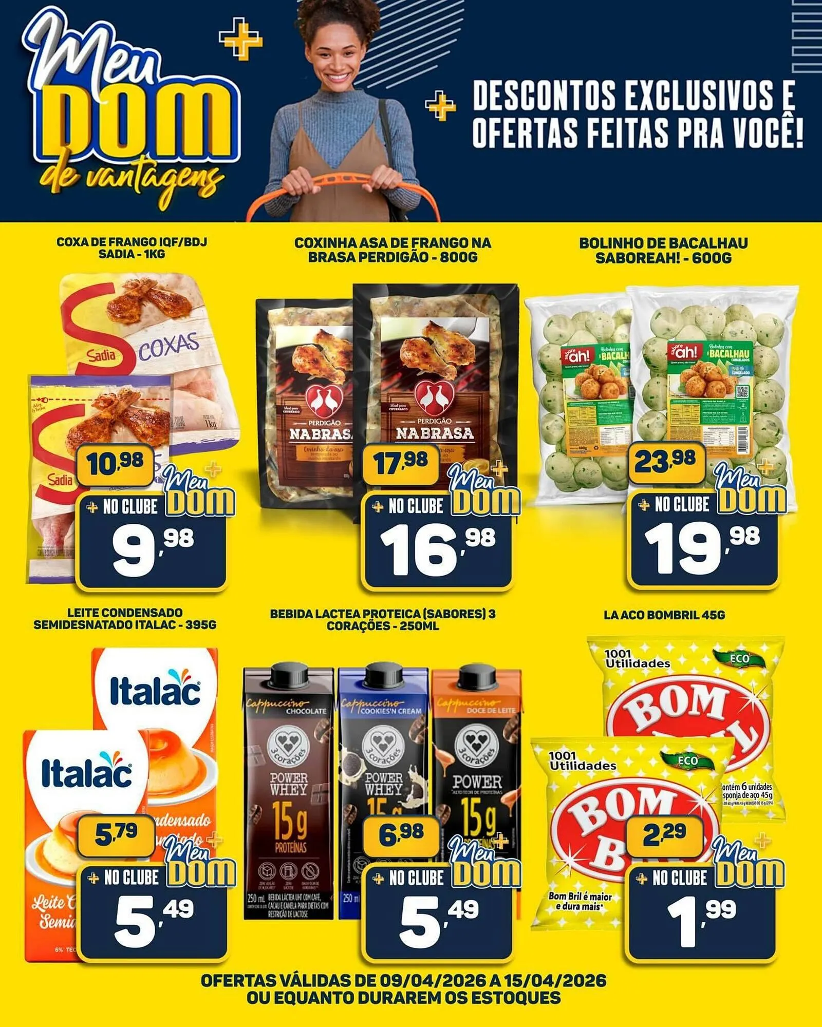 Encarte de Encarte Dom Atacadista 9 de abril até 15 de abril 2026 - Pagina 1
