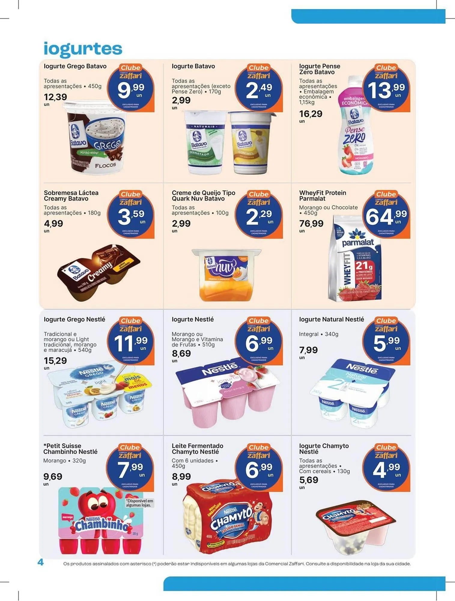 Encarte de Encarte Comercial Zaffari 30 de outubro até 9 de novembro 2025 - Pagina 4