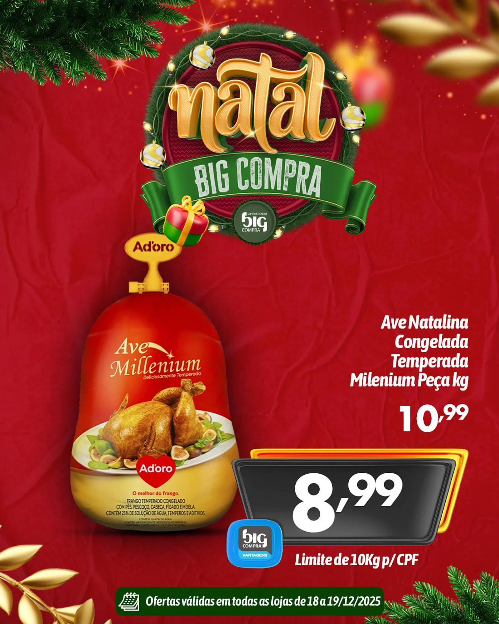 Encarte de Catálogo Supermercados Big Compra 18 de dezembro até 19 de dezembro 2025 - Pagina 3