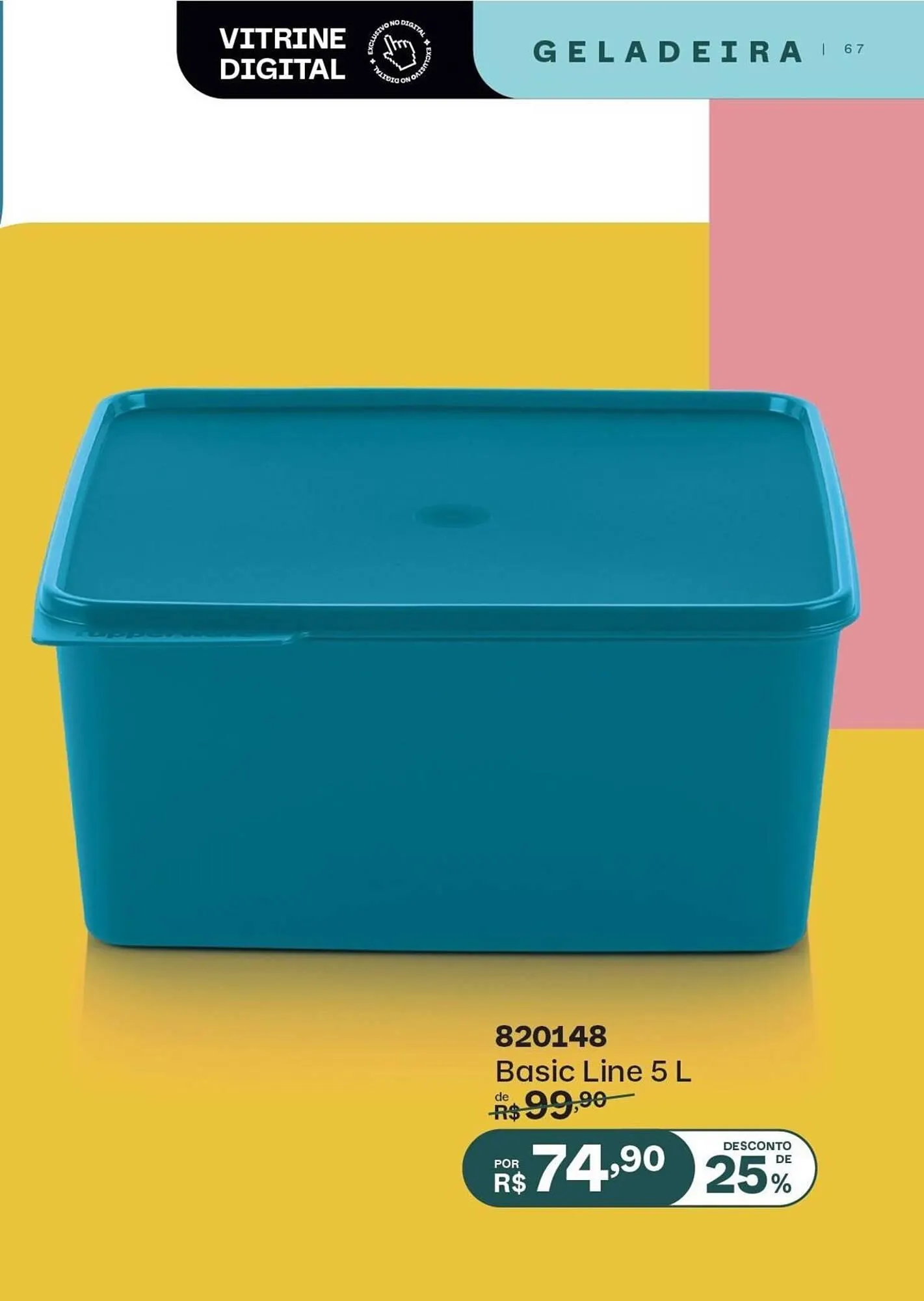 Encarte de Catálogo Tupperware 1 de outubro até 31 de outubro 2025 - Pagina 67