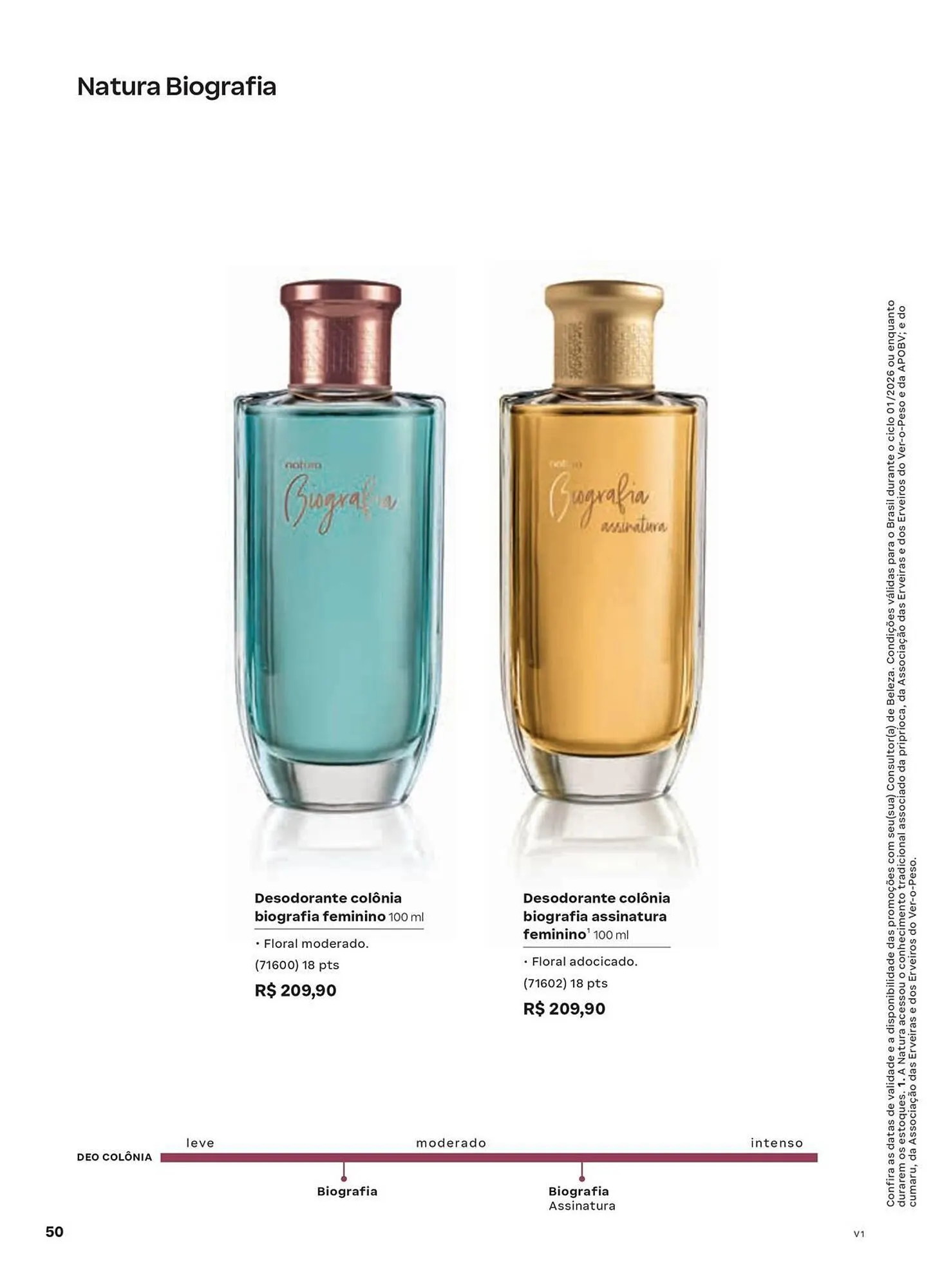Encarte de Catálogo Natura 1 de janeiro até 31 de janeiro 2026 - Pagina 50