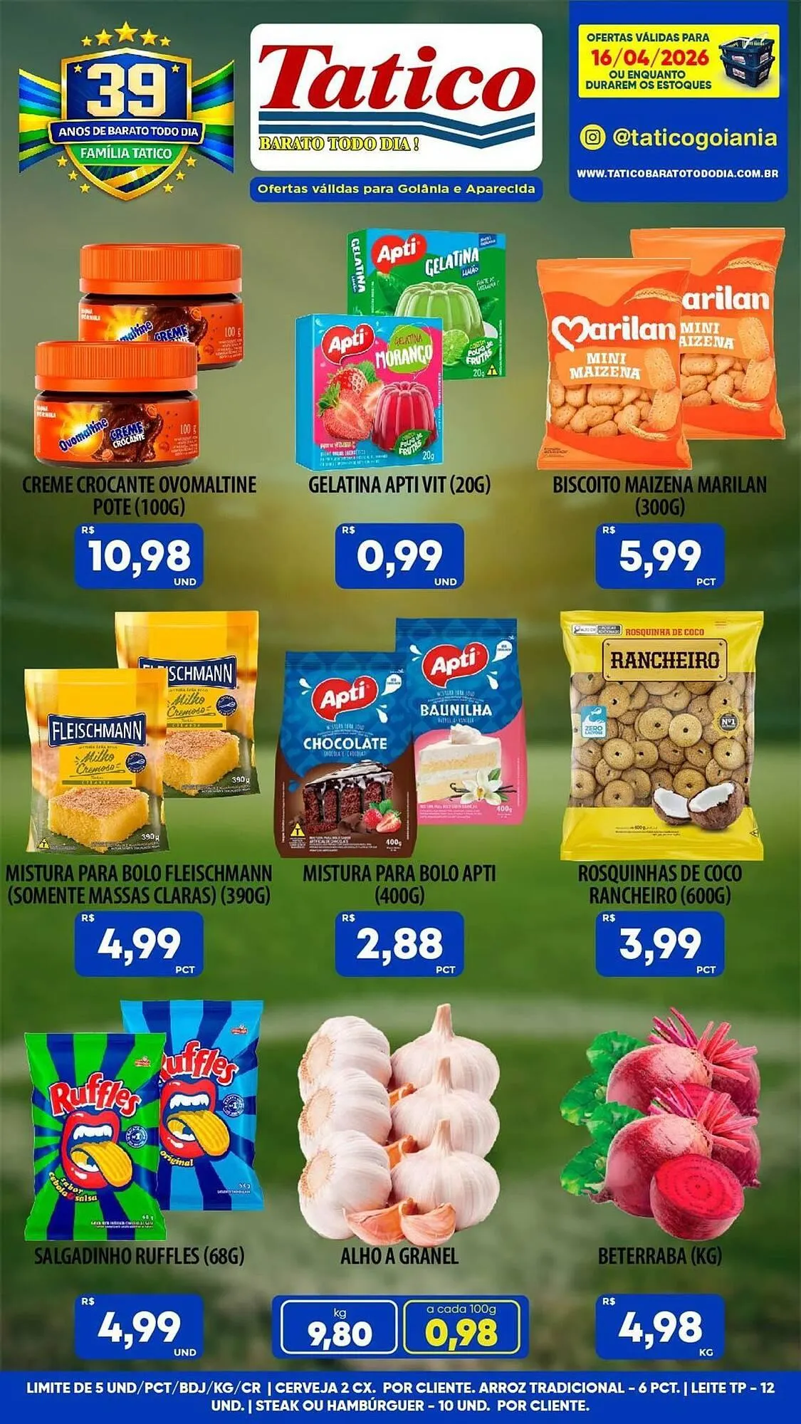 Encarte de Tabloide Tatico 16 de abril até 16 de abril 2026 - Pagina 8