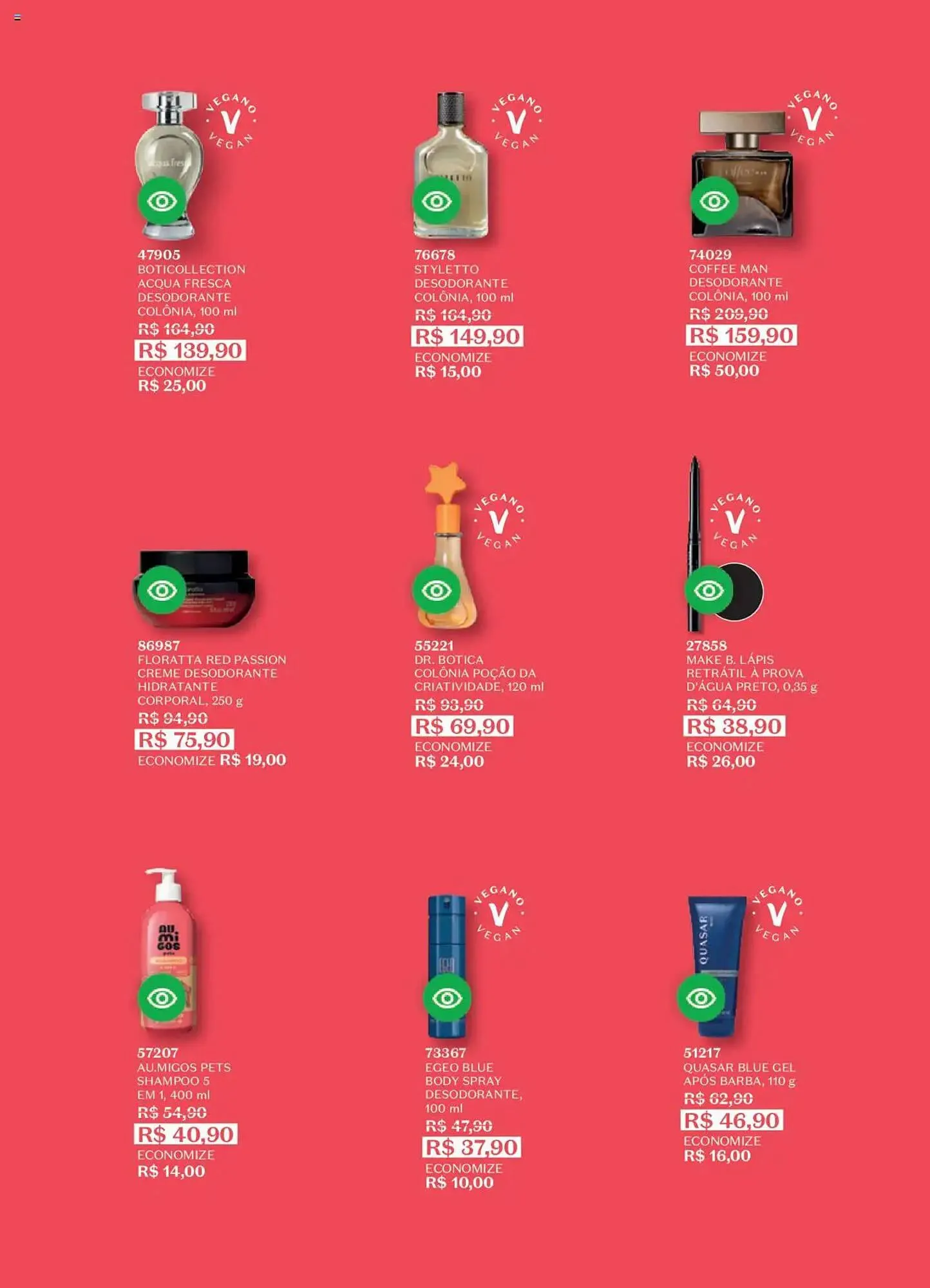 Encarte de Catálogo O Boticário 11 de agosto até 1 de setembro 2025 - Pagina 192