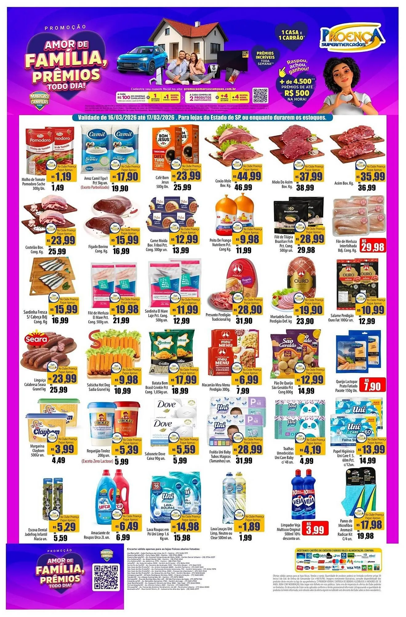 Encarte de Catálogo Proença Supermercados 16 de março até 17 de março 2026 - Pagina 2