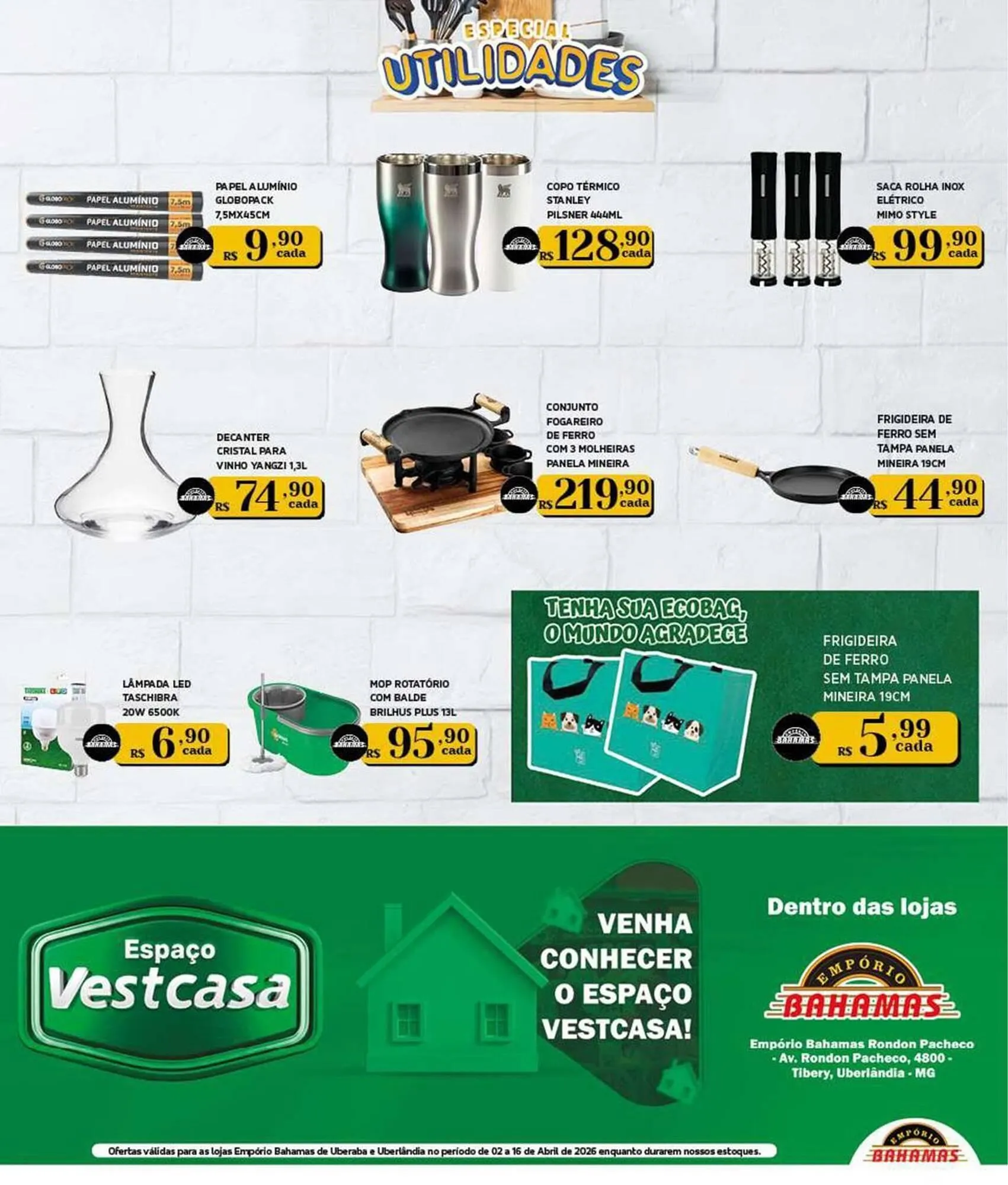 Encarte de Catálogo Empório Bahamas 2 de abril até 16 de abril 2026 - Pagina 15