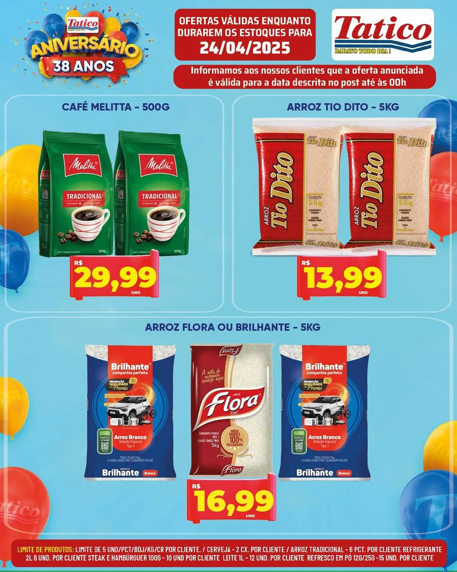 Encarte de Catálogo Tatico 24 de abril até 28 de abril 2025 - Pagina 8