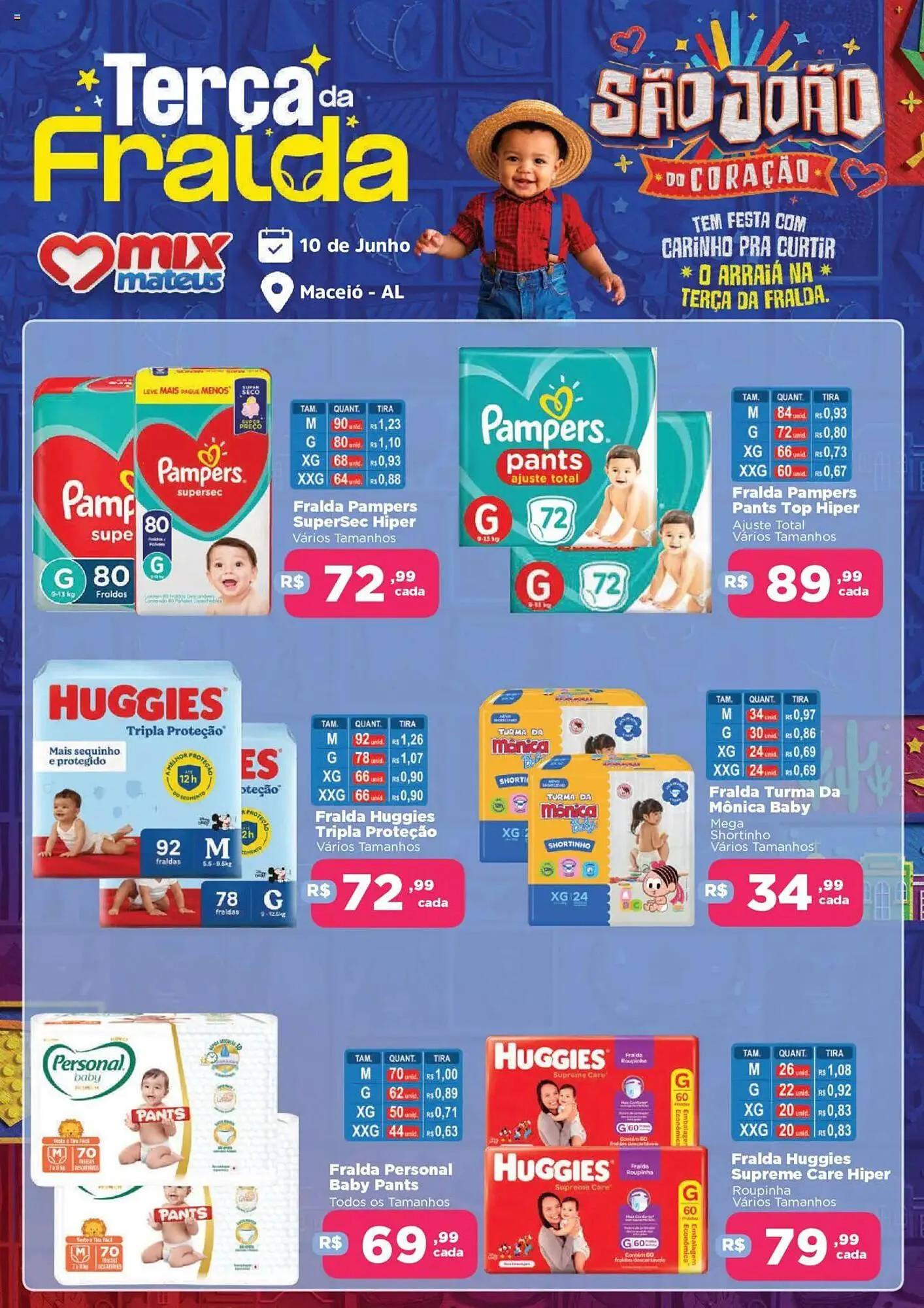 Encarte de Catálogo Supermercados Mateus 10 de junho até 11 de junho 2025 - Pagina 1