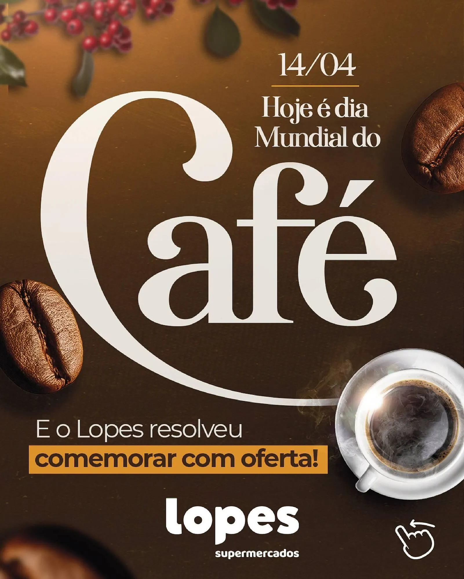 Encarte de Folheto Lopes Supermercados 14 de abril até 14 de abril 2026 - Pagina 1