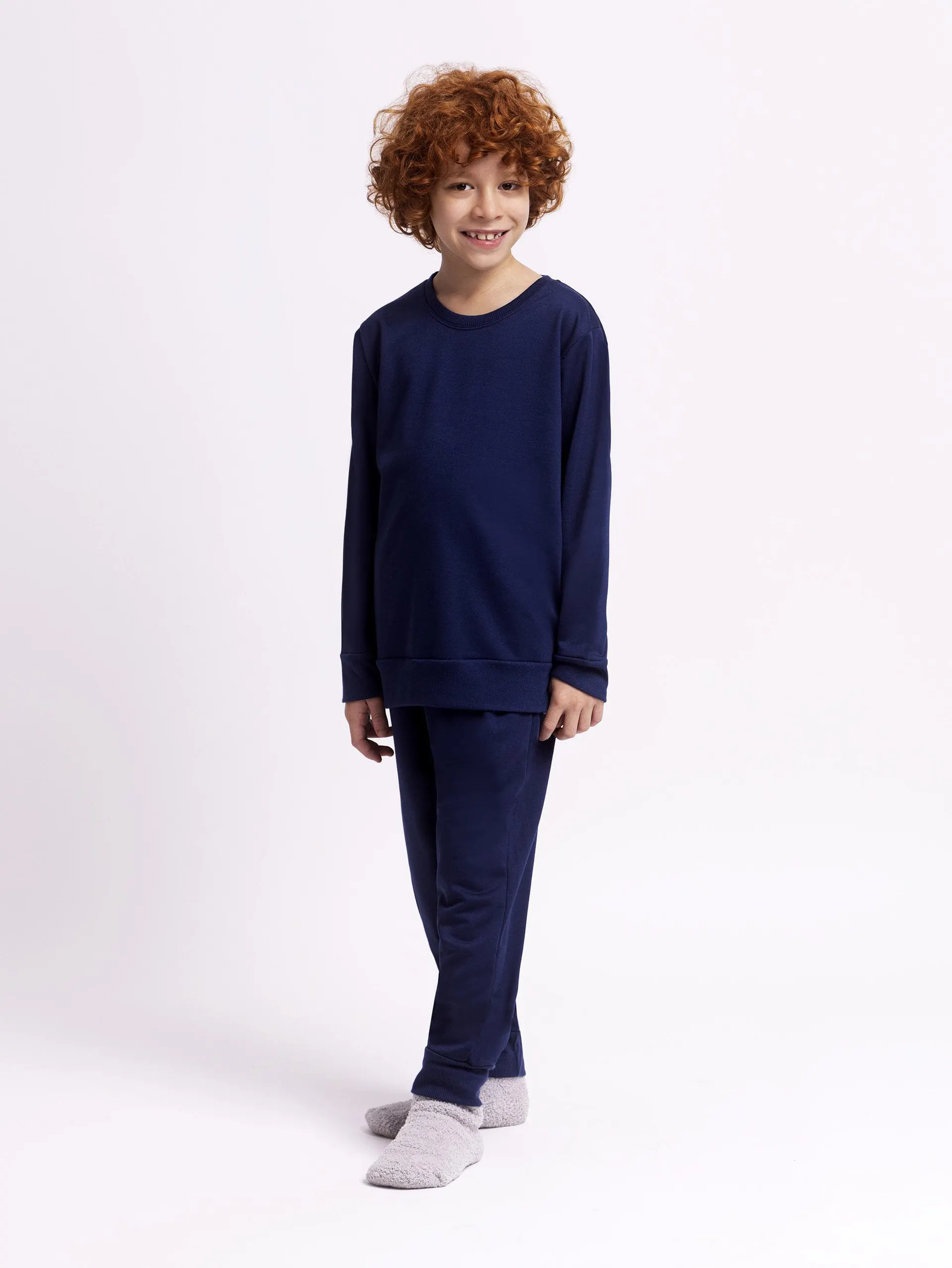Pijama Infantil Masculino Manga Longa Comfort